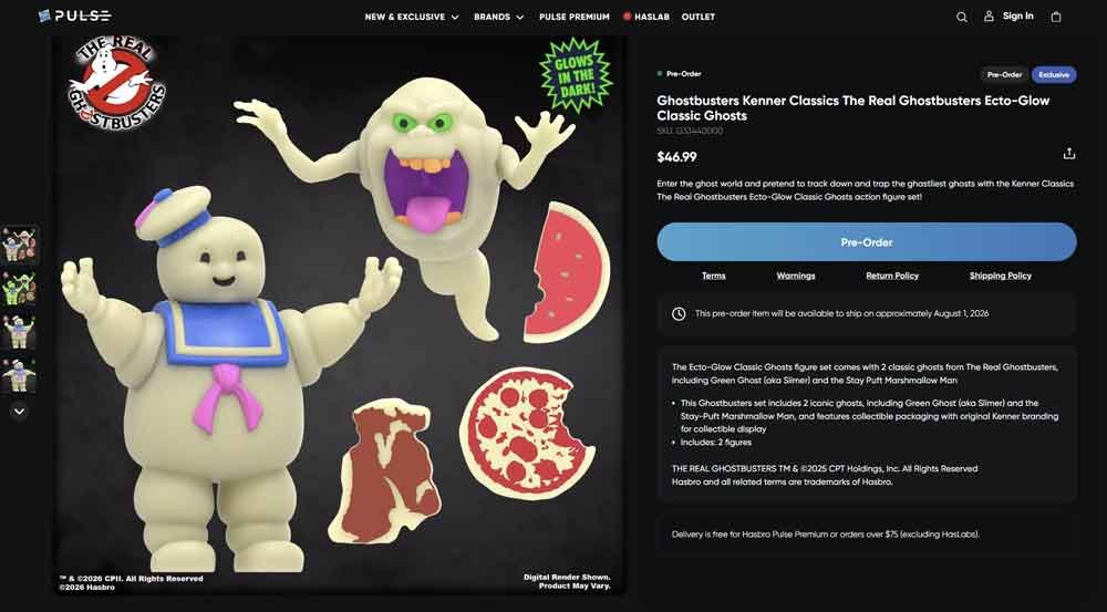 Ghostbusters-Kenner-Classics-The-Real-Ghostbusters-Ecto-Glow-Classic-Ghosts-listing