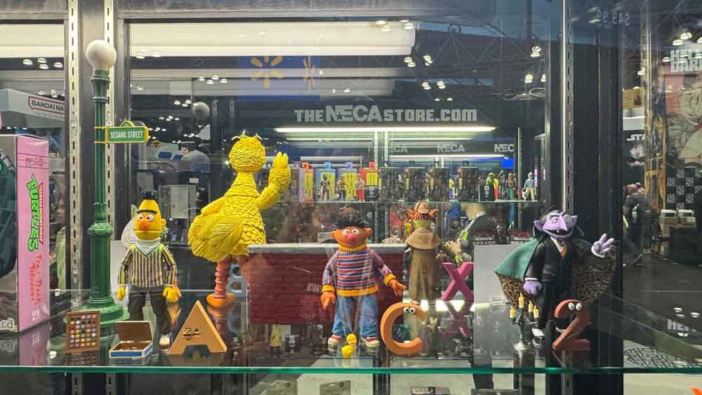 NYCC-2025-NECA-Booth-Sesame-Street-2
