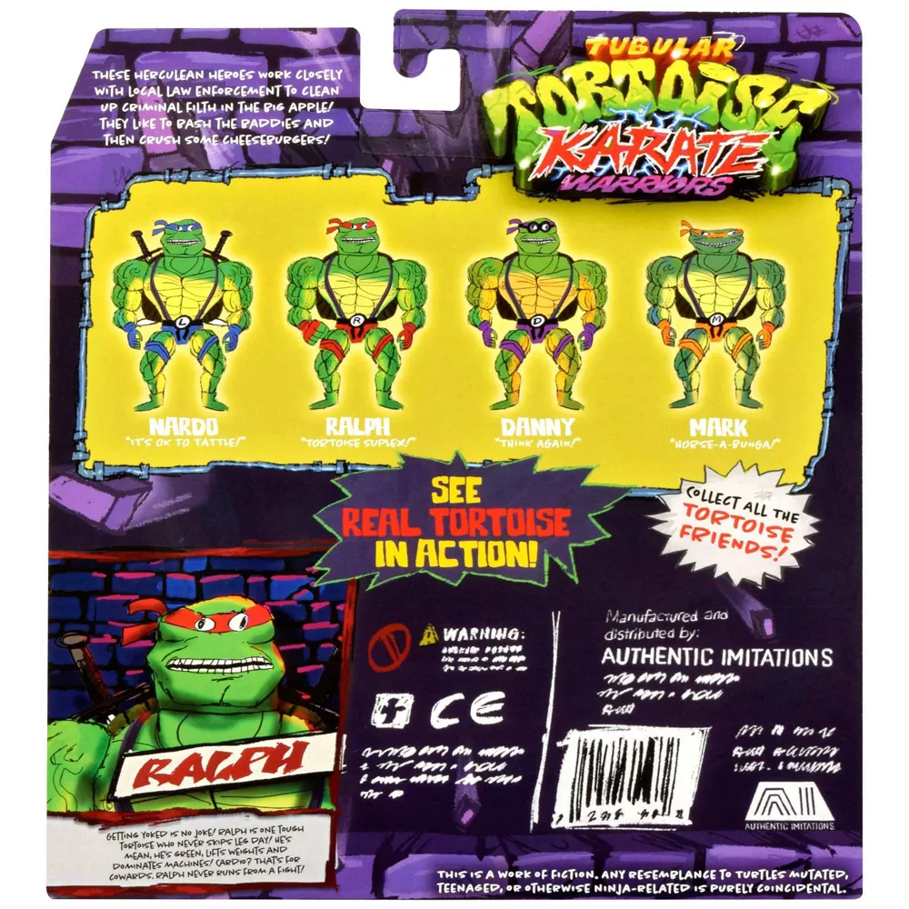 Teenage Mutant Ninja Turtles Raph and Ralph Theatrical Short Action Figure - 2pk 9