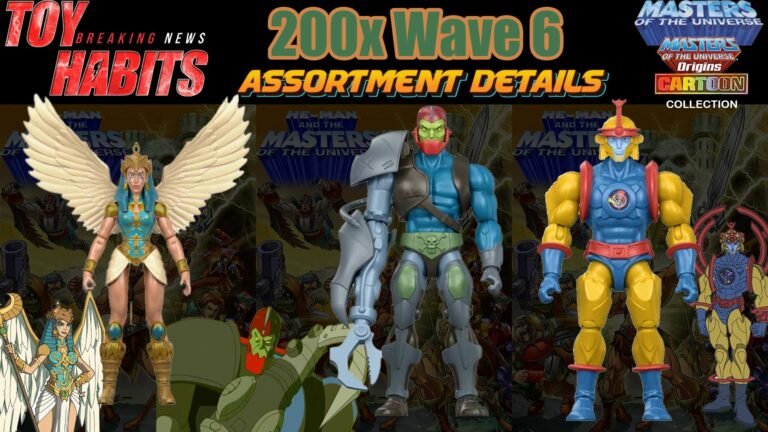200x MOTU Origins Cartoon Collection Wave 6 Details
