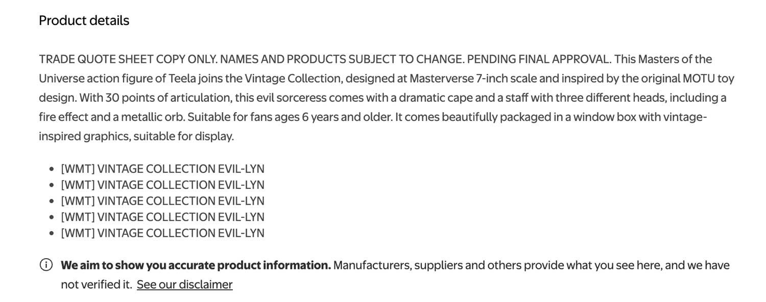 Evil-Lyn-Masterverse-Vintage-Collection-Walmart-Listing-Description