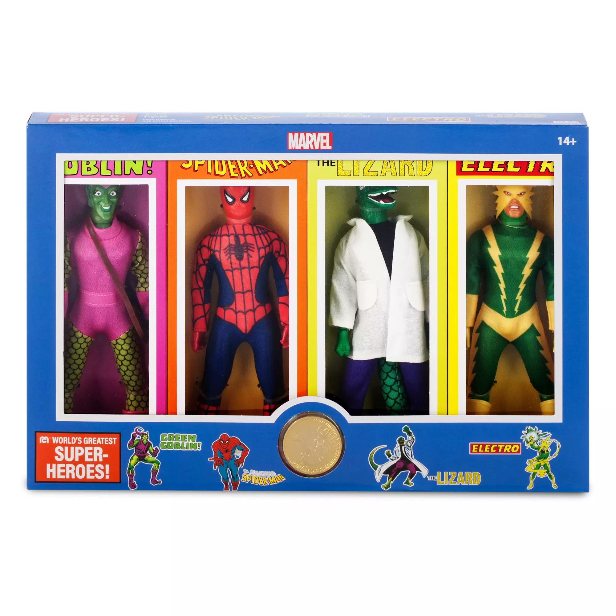 Mego Disney Parks Worlds Greatest Super Heroes 4-Pack