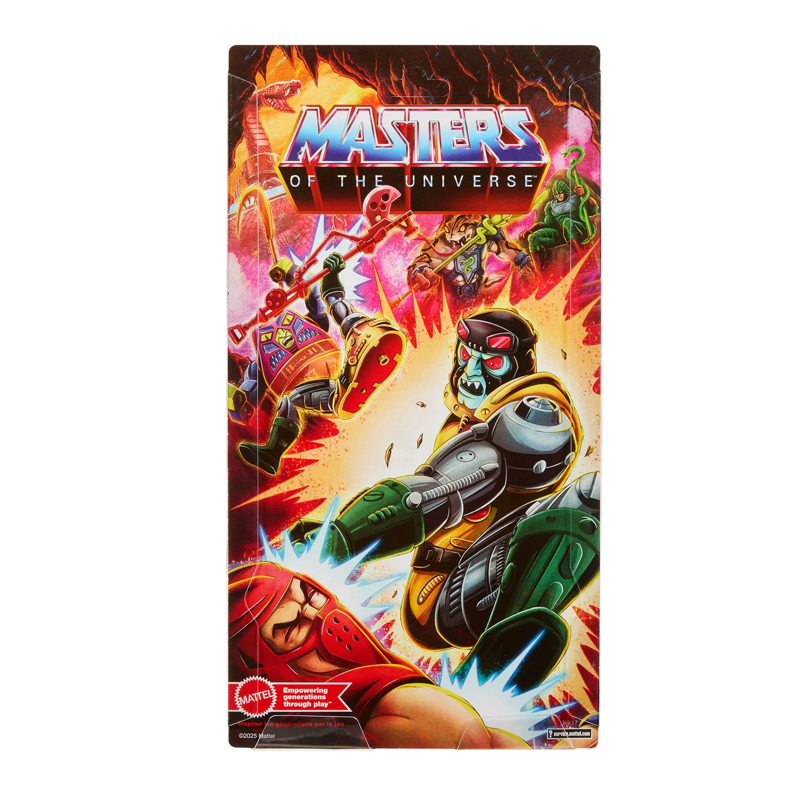 Blast Attak MOTU Origins Mattel Creations Exclusive Card Back