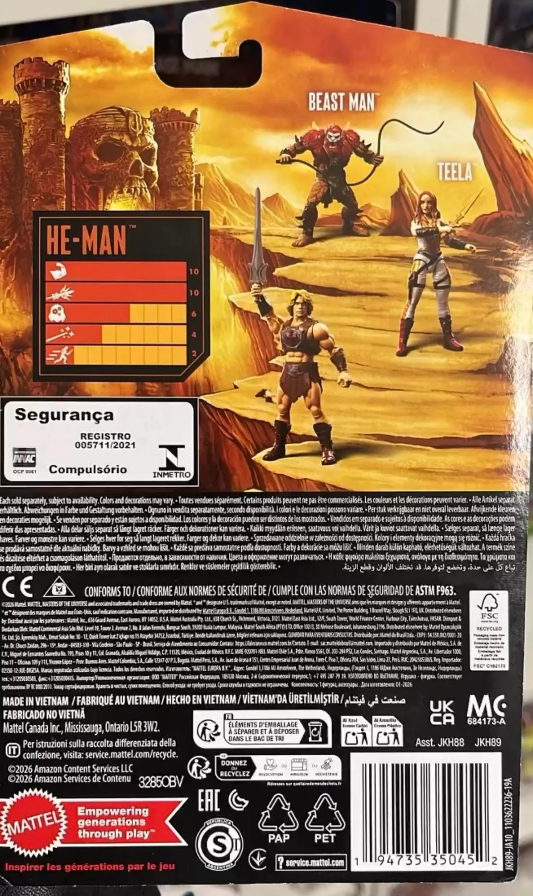 He-Man Masters of the Universe First Ones Rear Packaging