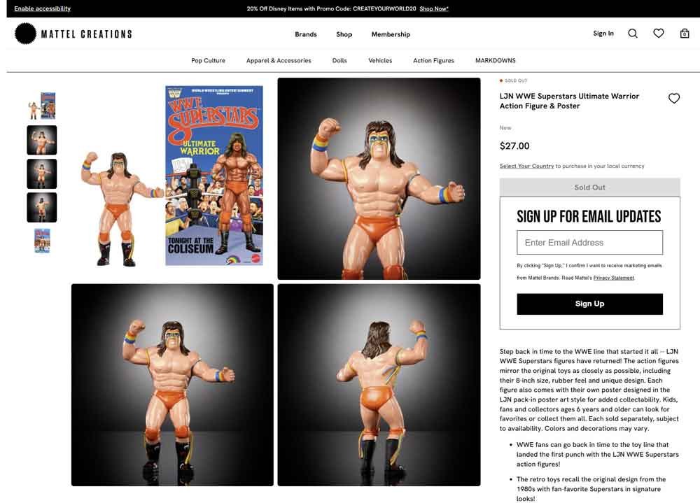 LJN-WWE-Superstars-Ultimate-Warrior-Mattel-Creaions-listing