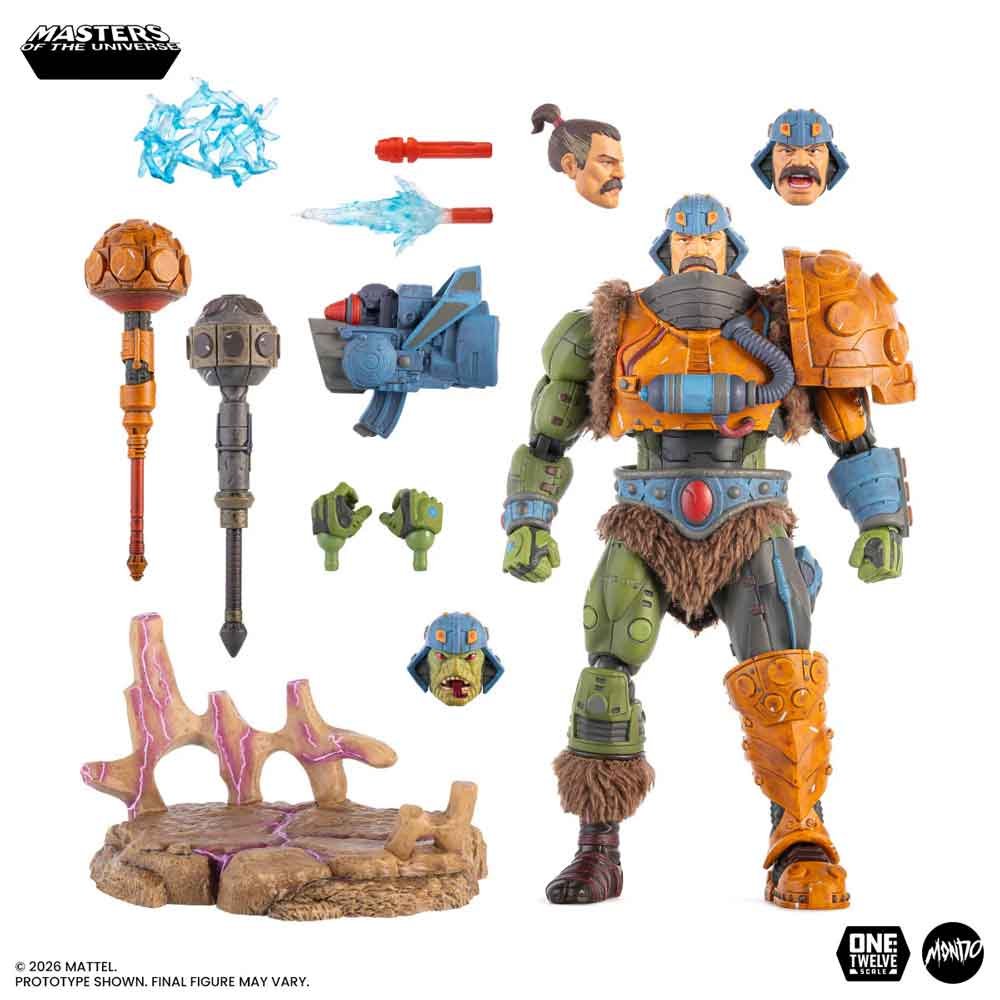 MOTU 200X Man-At-Arms one twelfth Scale Figure Timed Edition 2