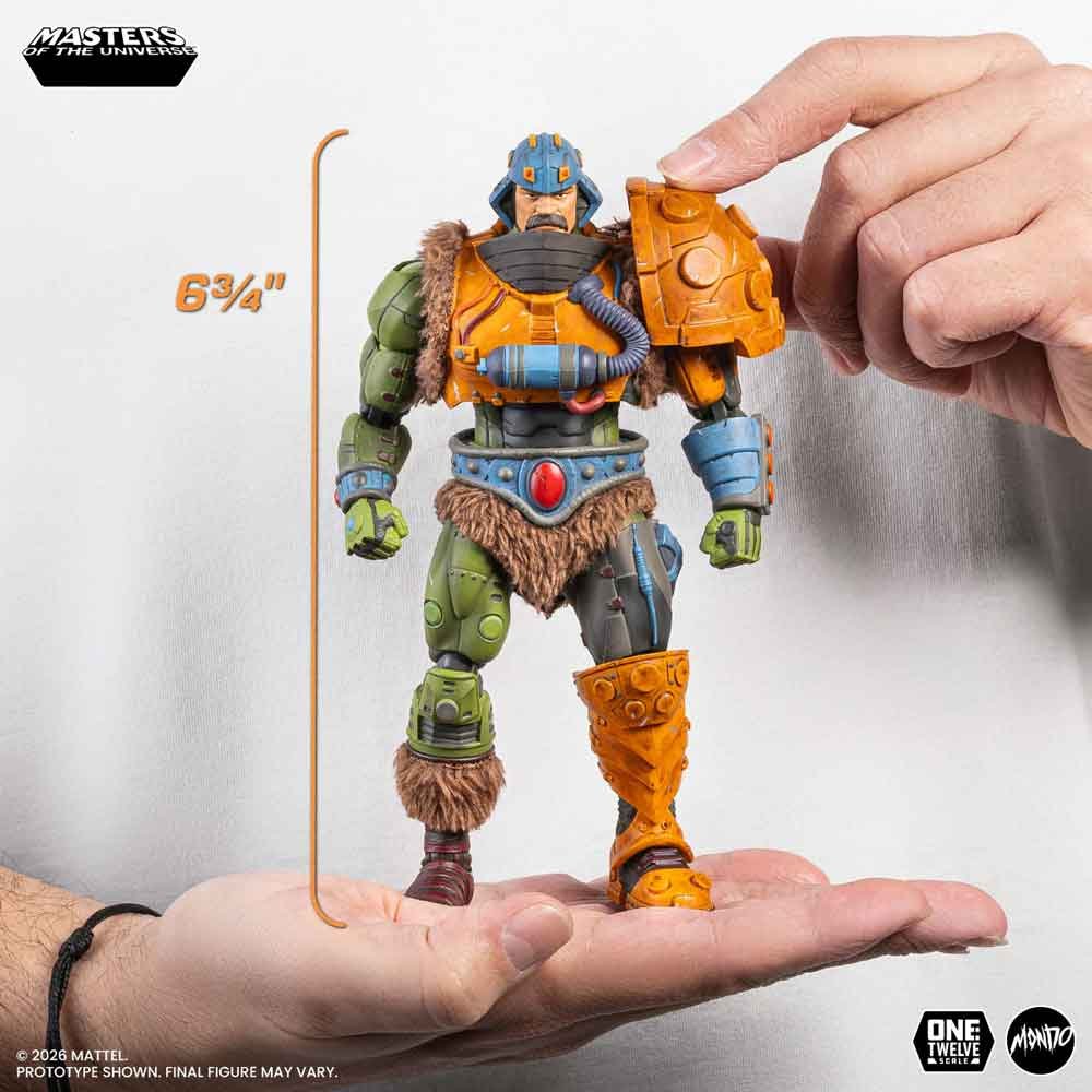 MOTU 200X Man-At-Arms one twelfth Scale Figure Timed Edition 3