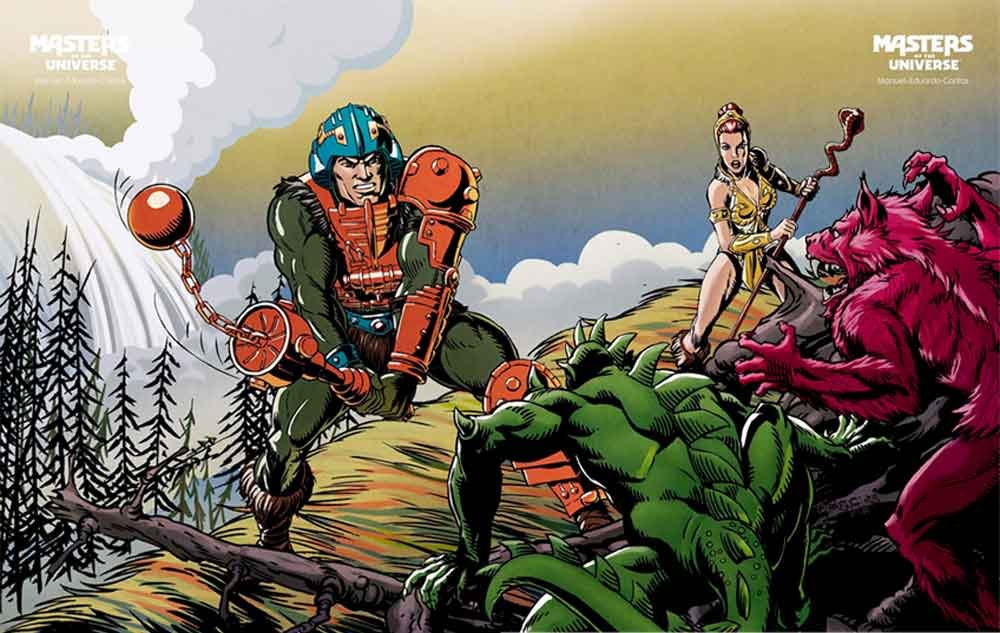 Masterverser-Man-At-Arms-Vintage-Collection-package-Art-complete