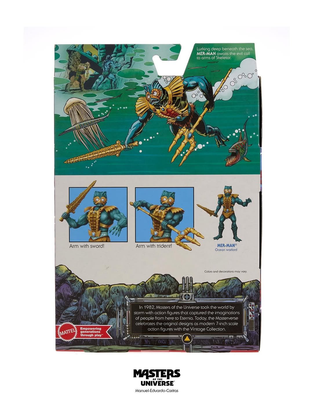 Mer-Man Masterverse Vintage Collection Hi-Res Art Reveal - Toy Habits