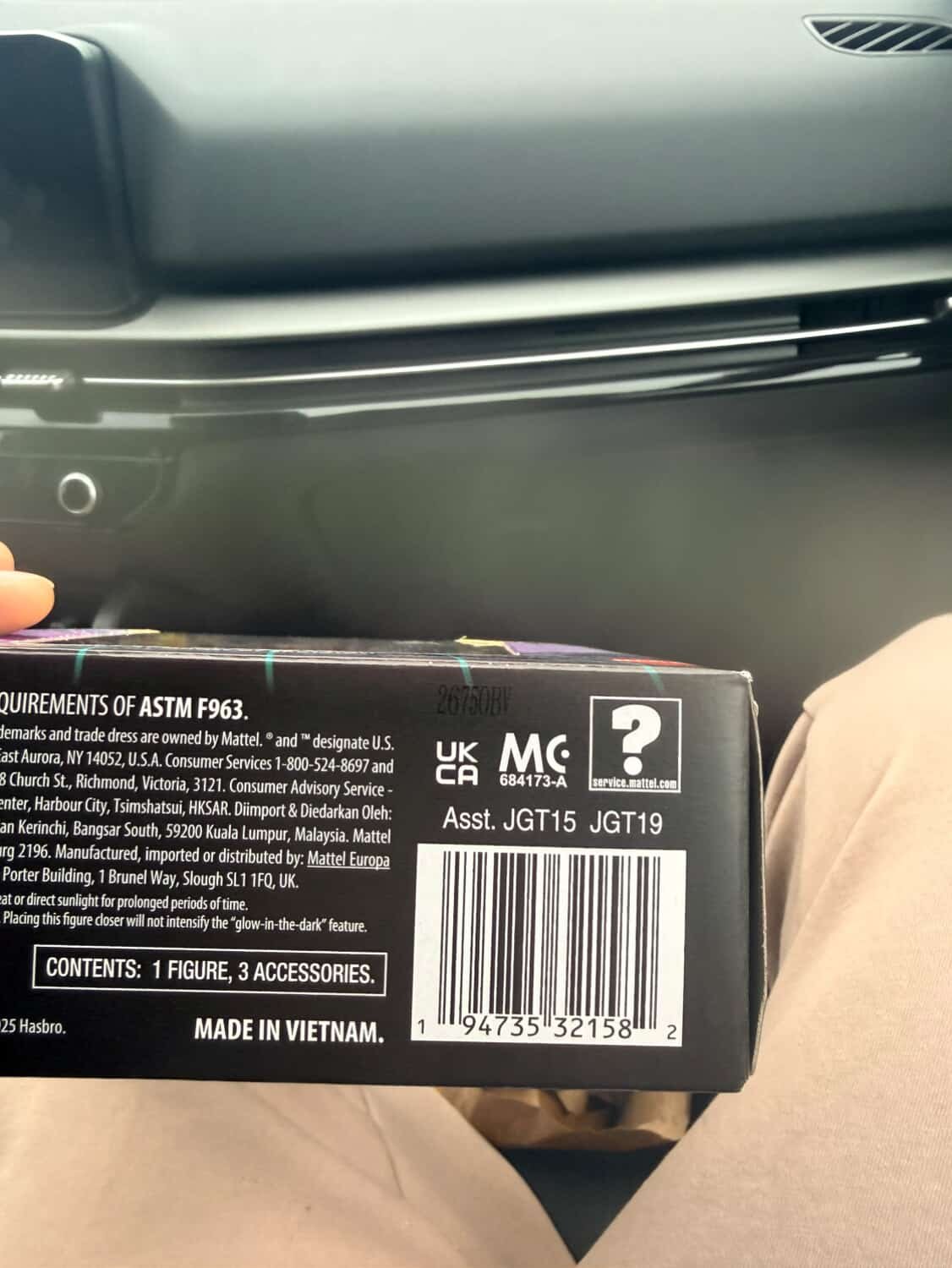 Scareglow Armor Starscream MOTU Transformers UPC