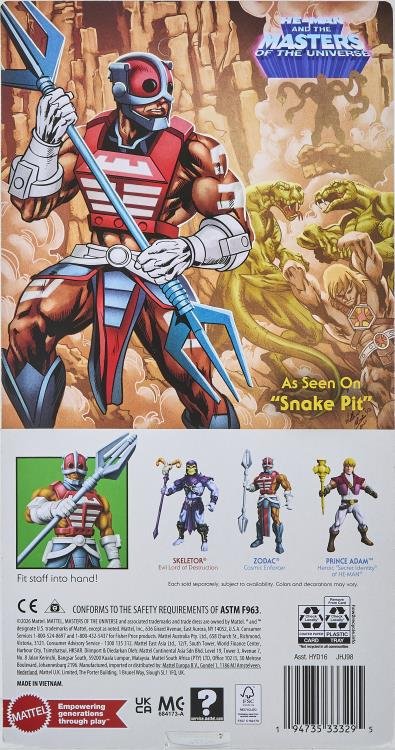 Zodak 200x MOTU Origins Cartoon Collection Card Back