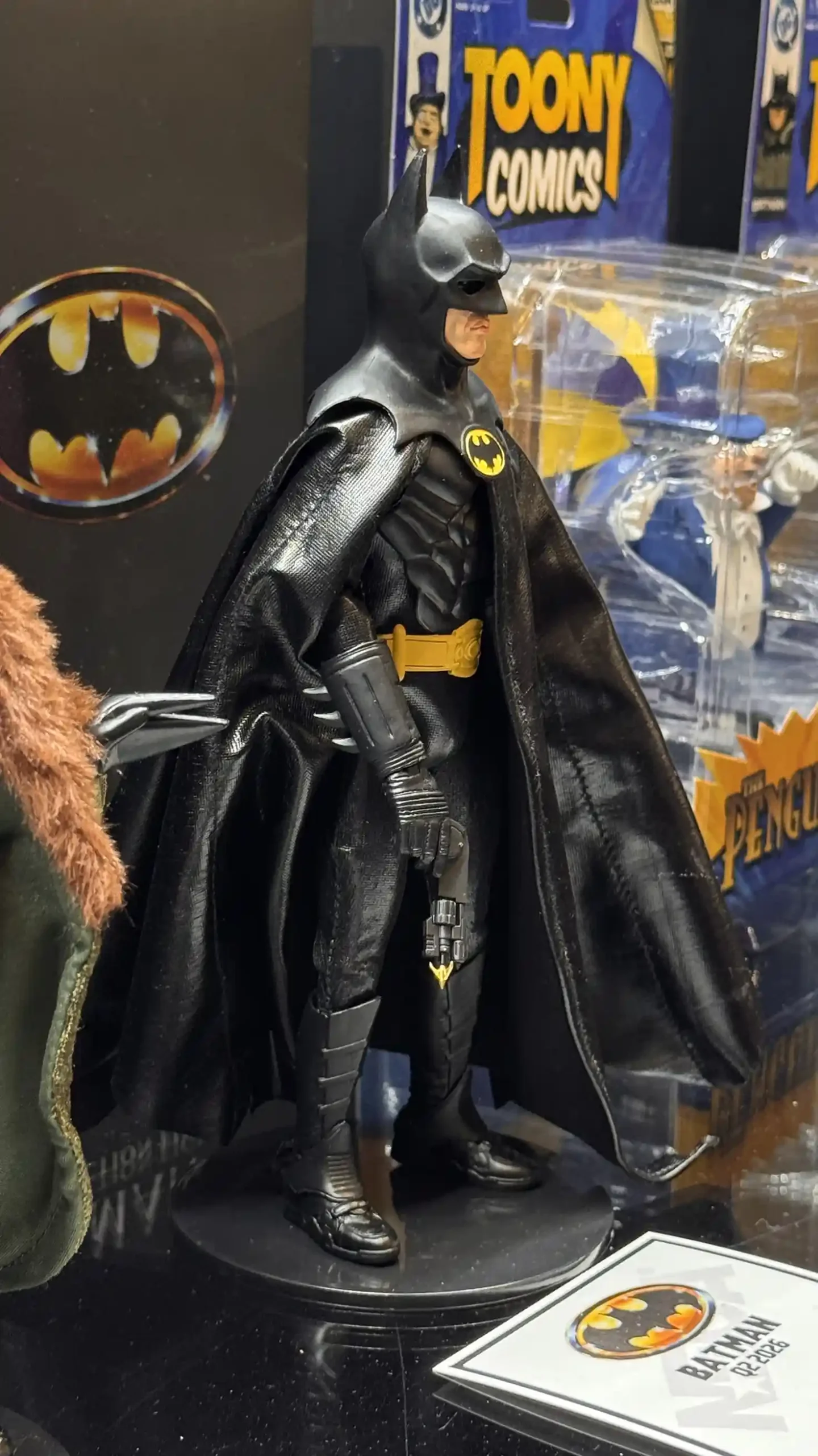 1989 Batman Returns NECA Clothed Figures Toy Fair 2026 Booth 1