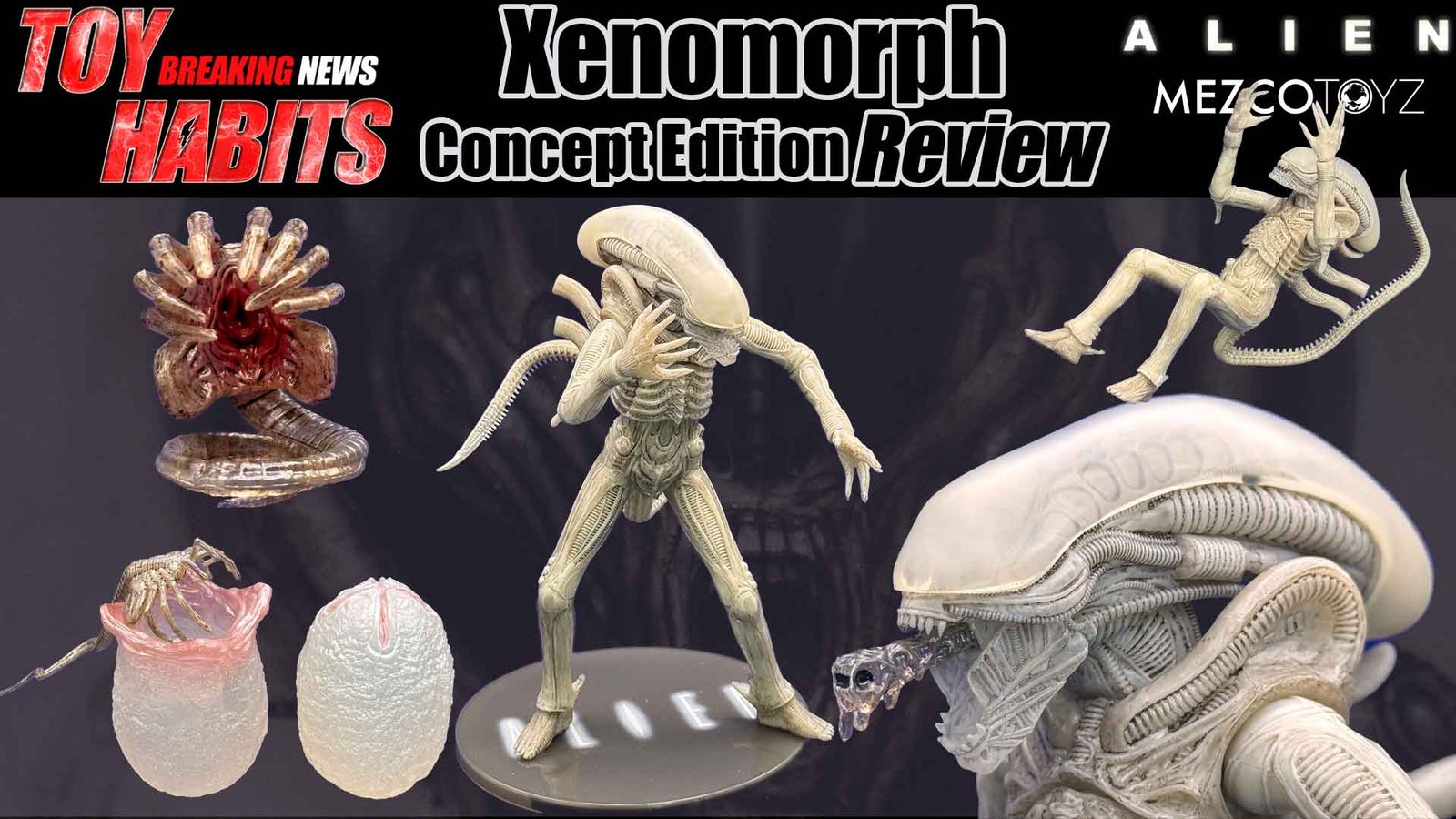 Alien-Xenomorph-Concept-Edition-Mezco-Toys-Exclusive-Review