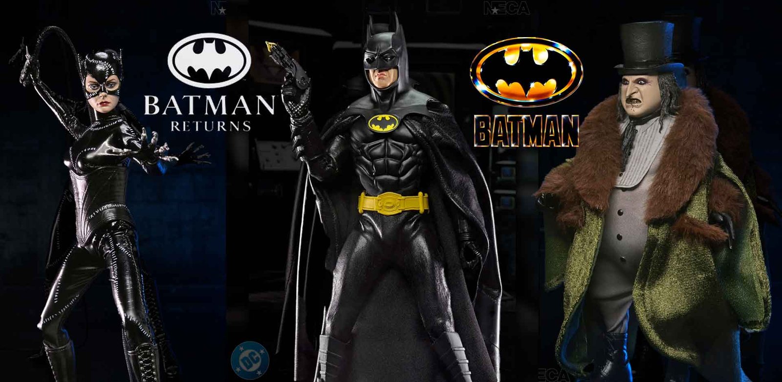 Batman-89-&-Batman-Returns-NECA-8-Inch-Clothed-Figures