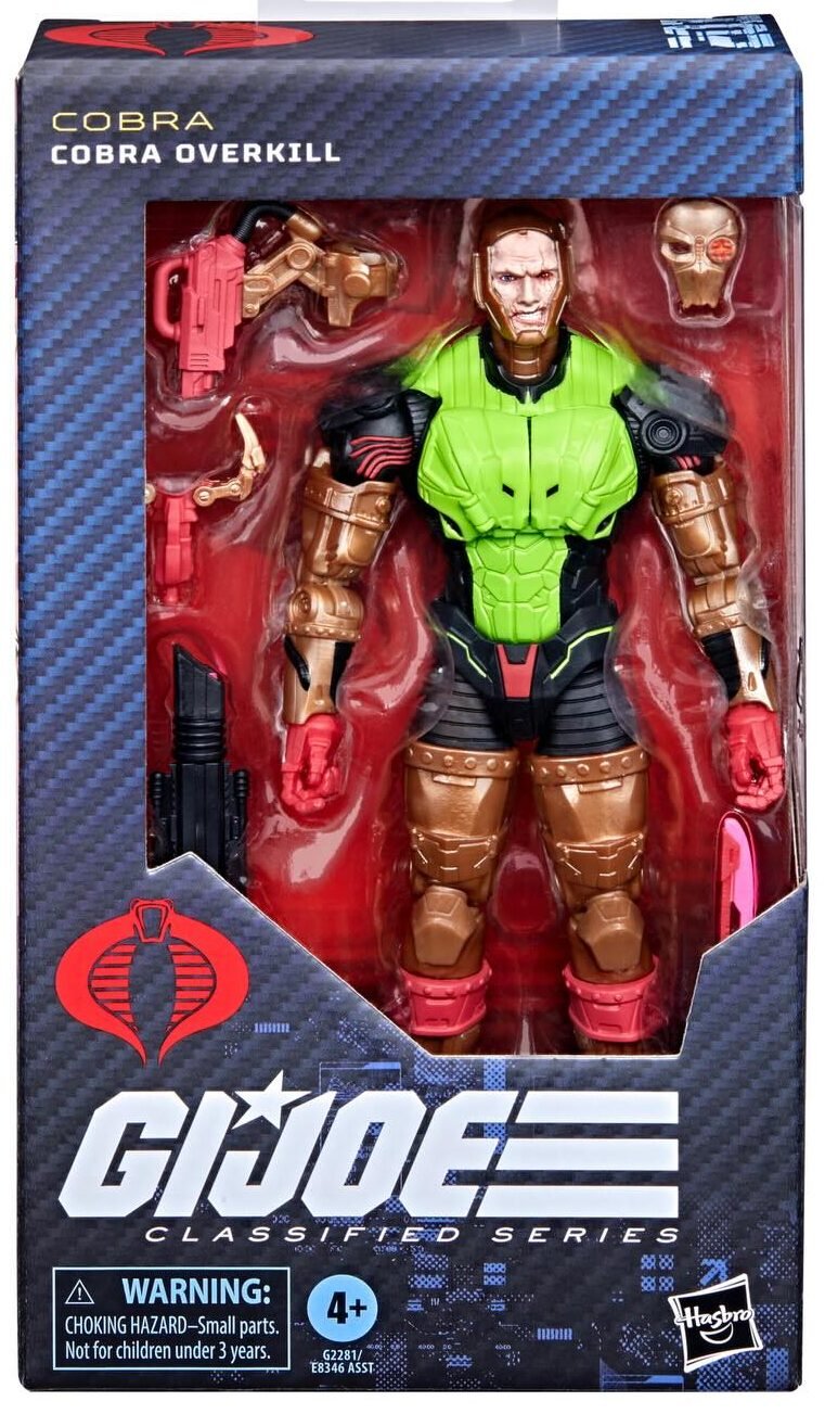 Cobra Overkill GI Joe Classified Series Official 2