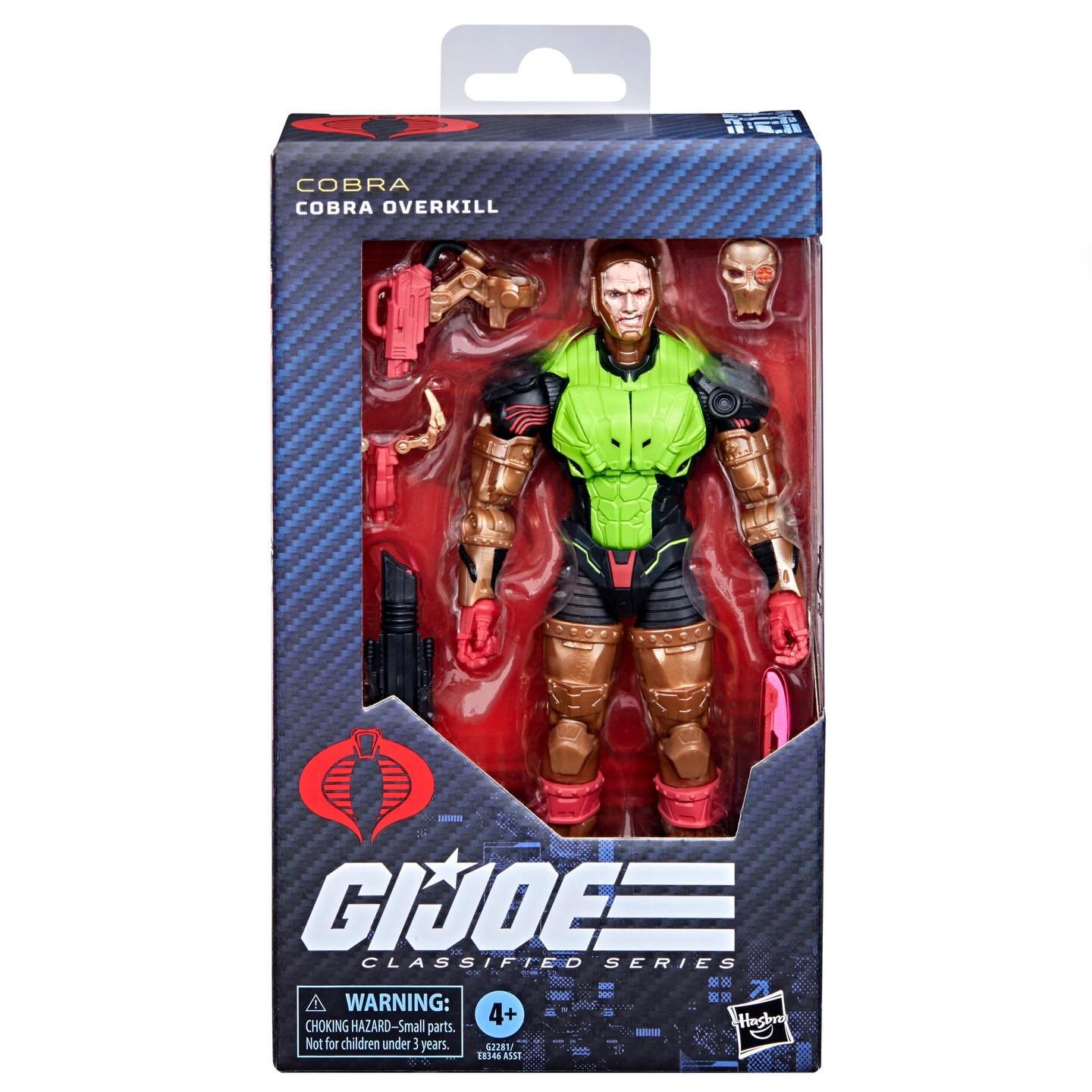 Cobra Overkill GI Joe Classified Series Official 2
