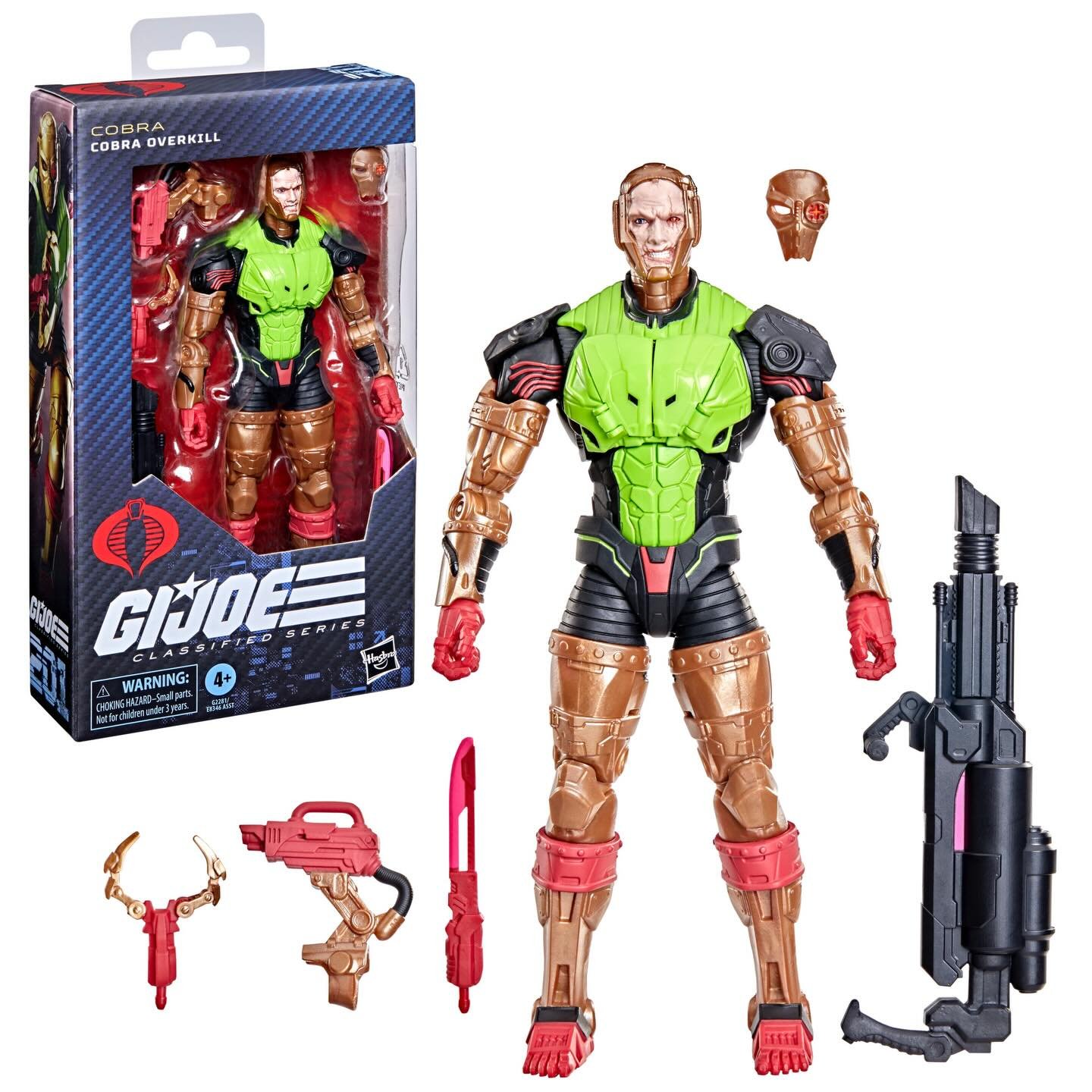 Cobra Overkill GI Joe Classified Series Official 6