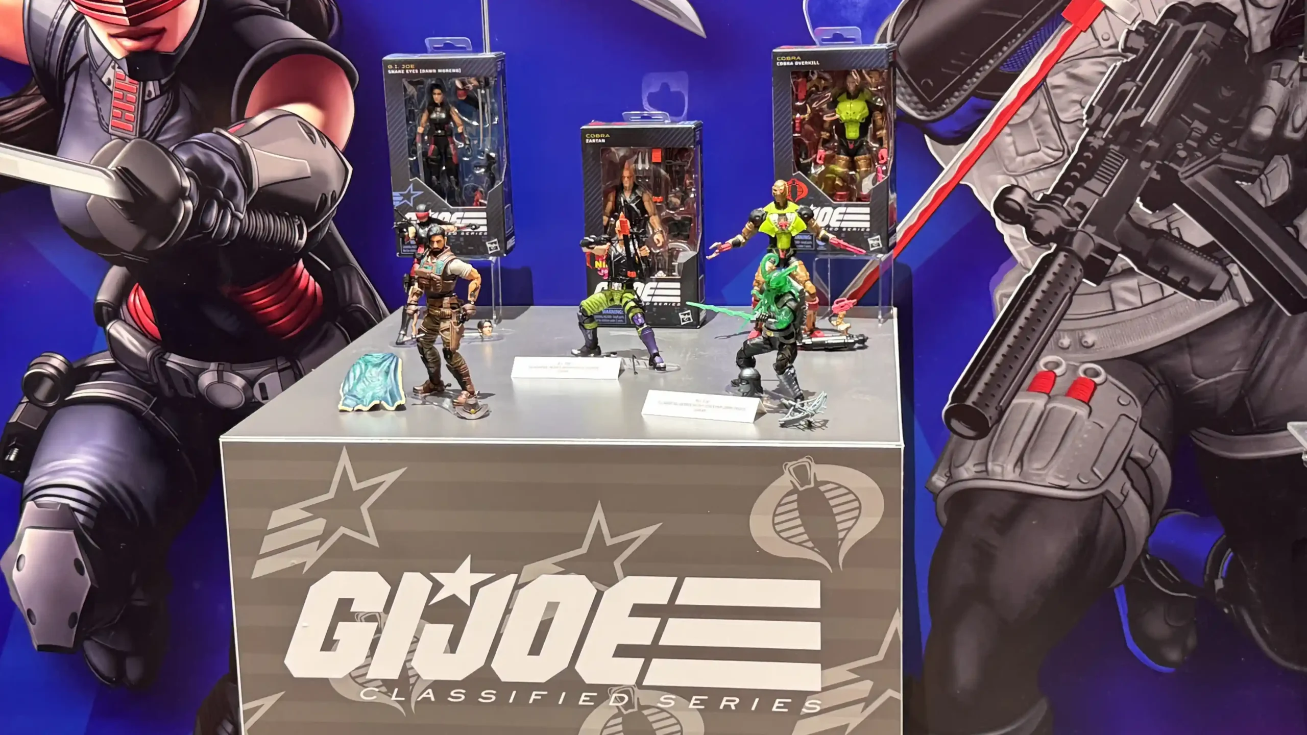 GI Joe Classified Series Toy Fair 2026 Booth Tour 23