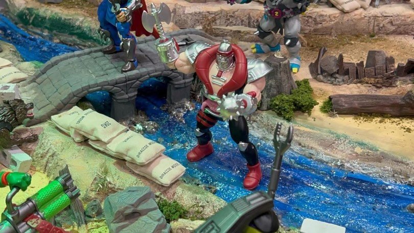 GI Joe Teenage Mutant Ninja Turtles Crossover Playmates Hasbro Toy Fair 2026 Booth 4