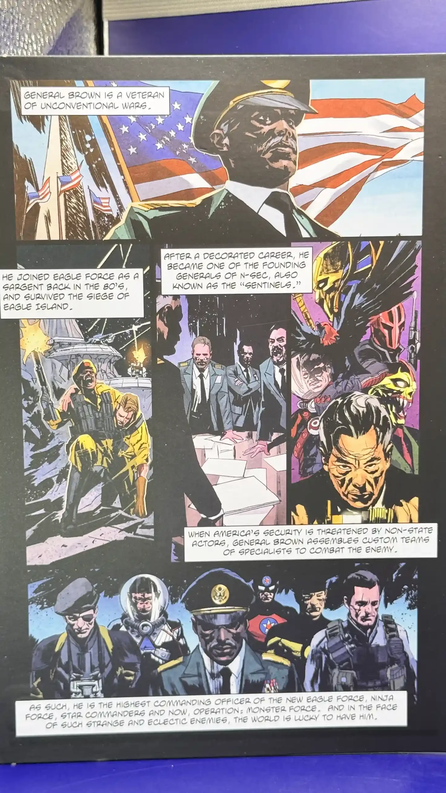 General Brown Operation Monster Force 13