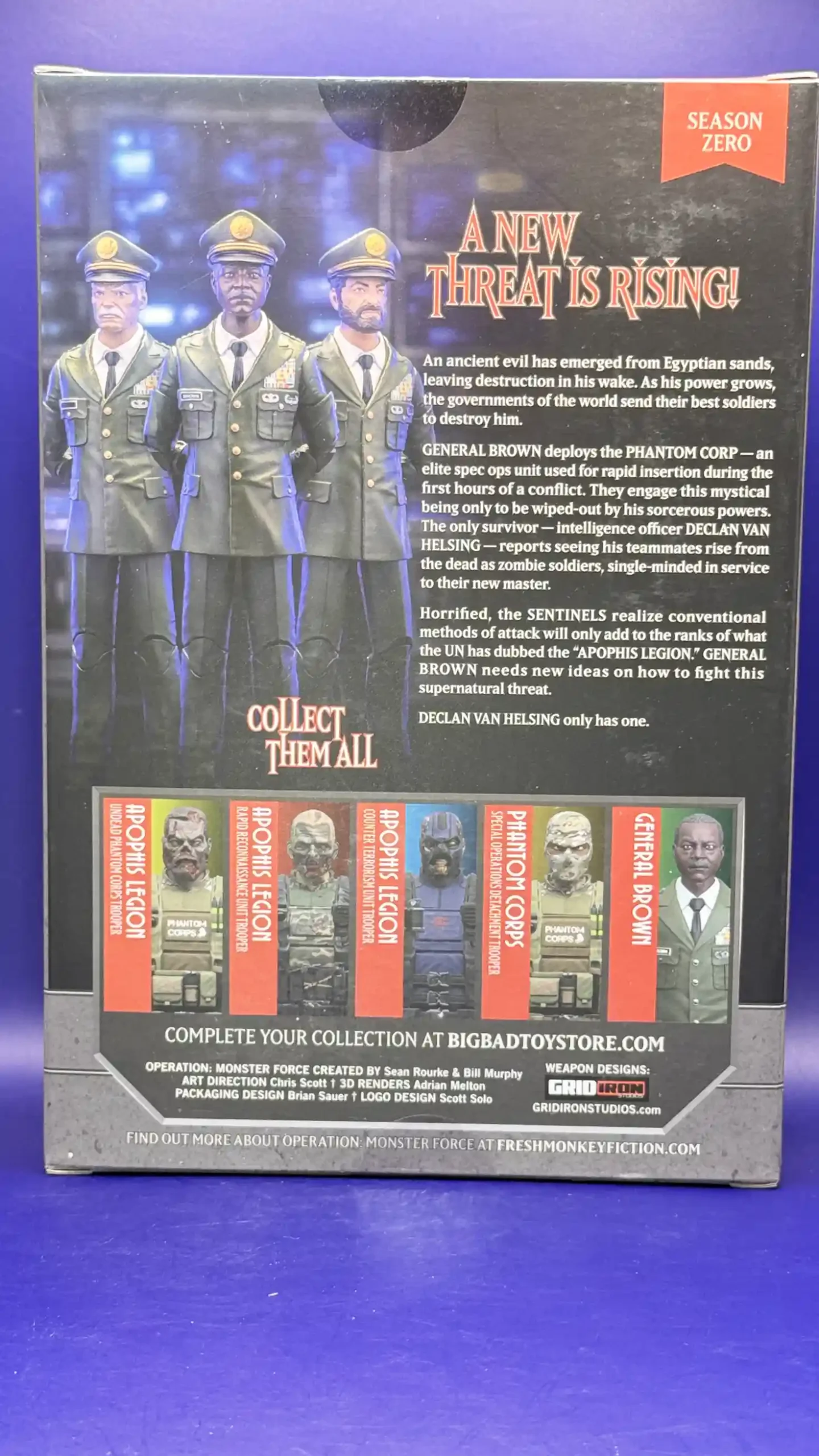 General Brown Operation Monster Force 8