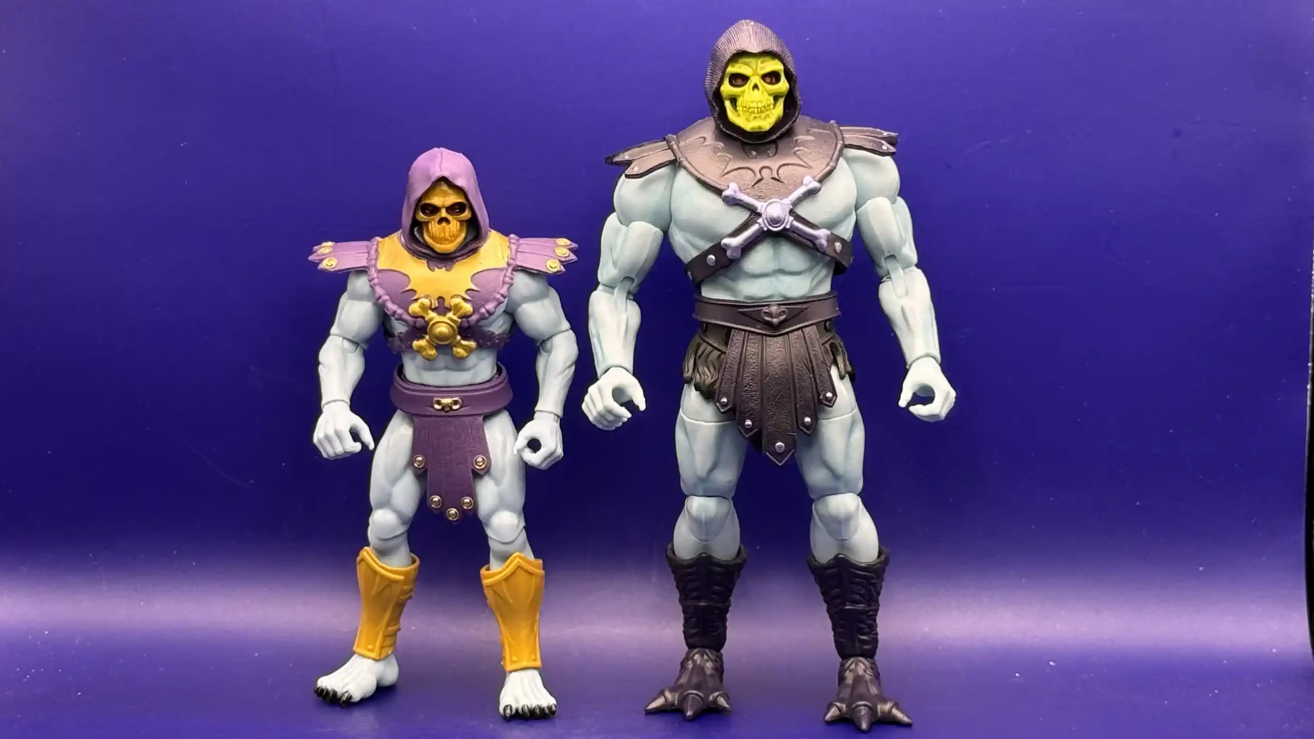 Gold Acala Skeletor Core MOTU Variant Review 21
