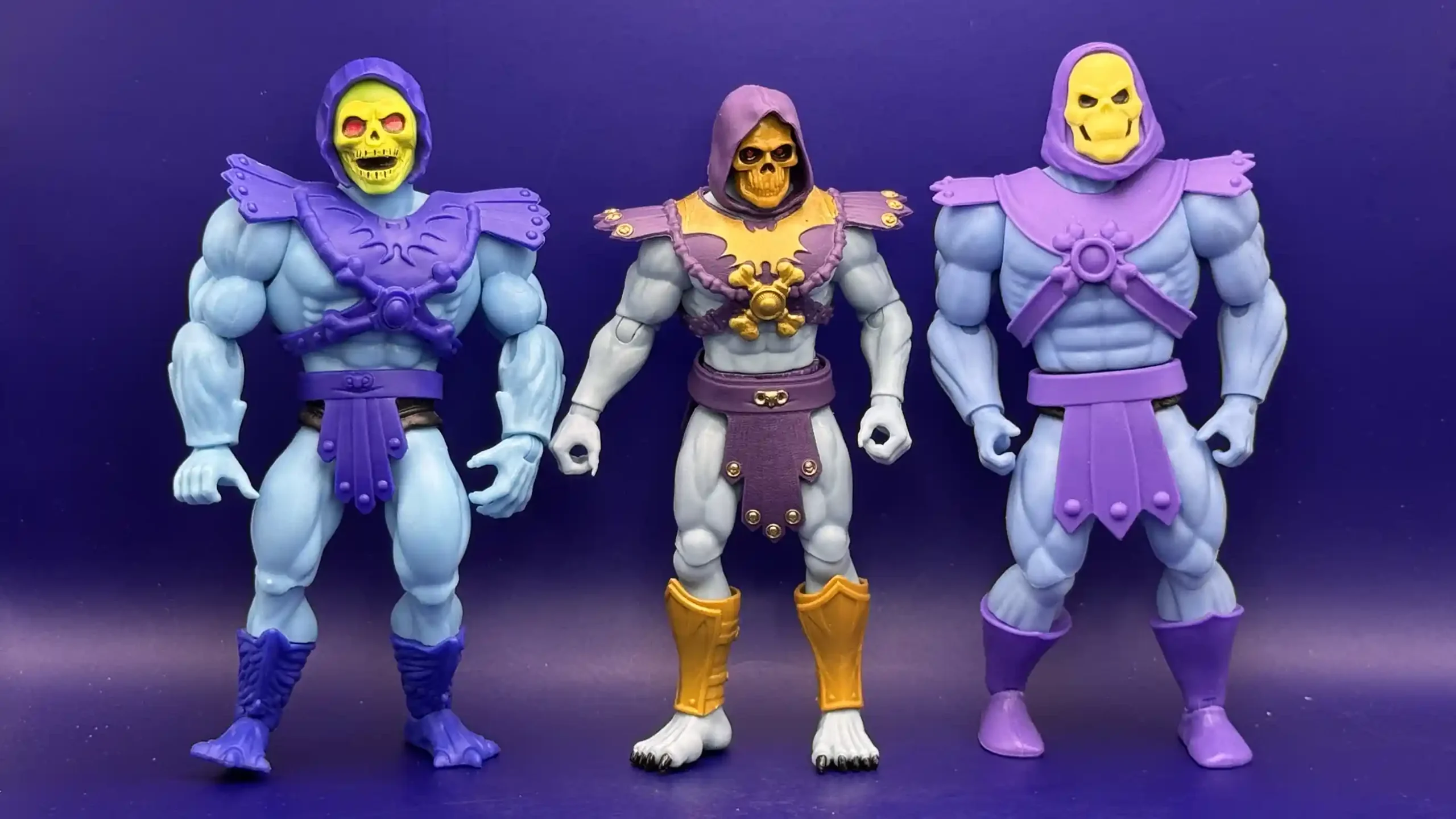 Gold Acala Skeletor Core MOTU Variant Review 22