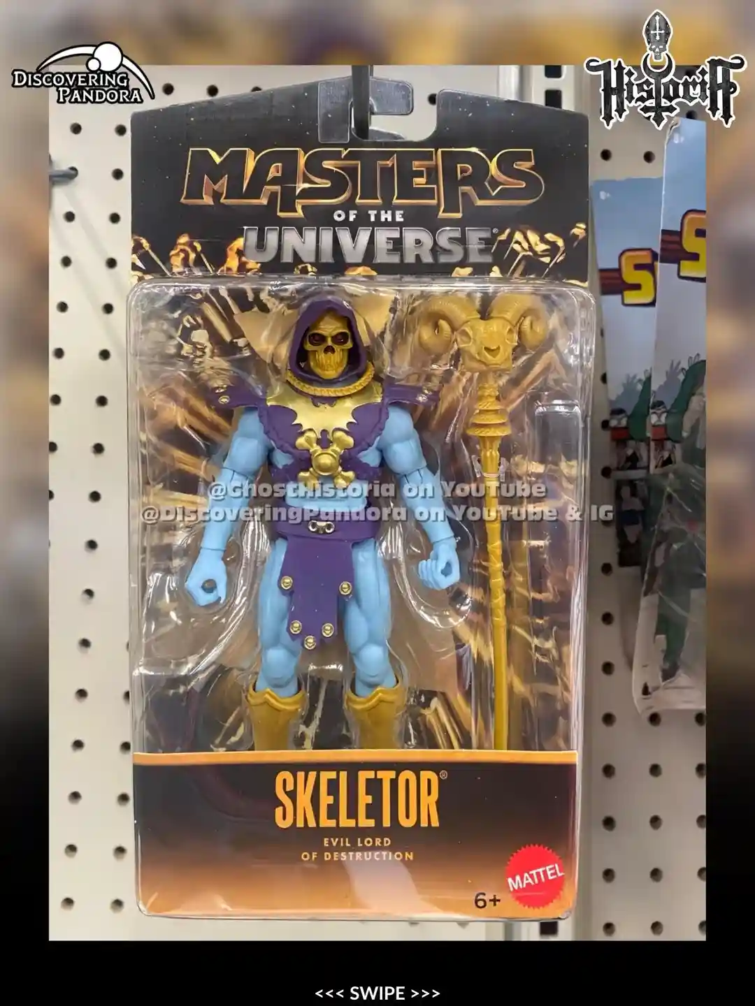 Gold Skeletor MOTU Core Movie Figure Discovered at Walmart 2 copy