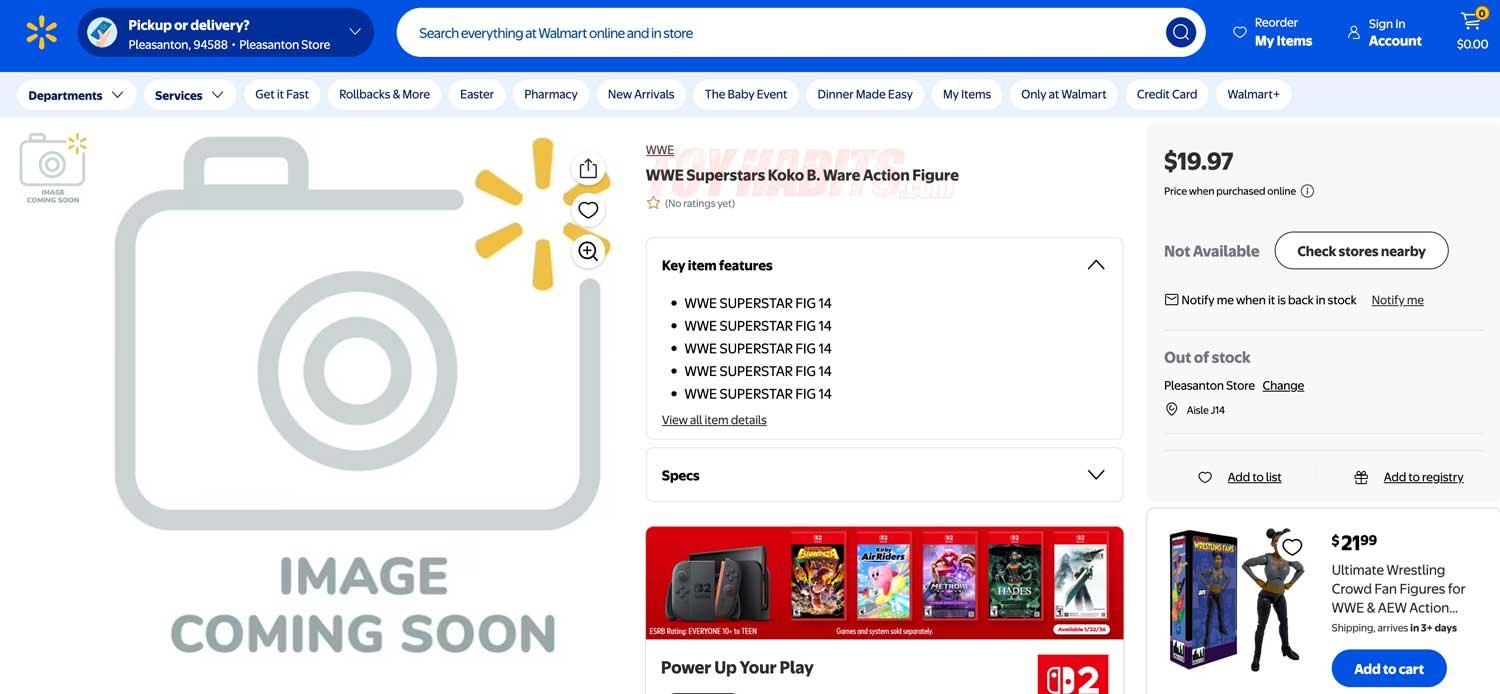 Koko-B-Ware-WWE-Superstars-Walmart-Listing