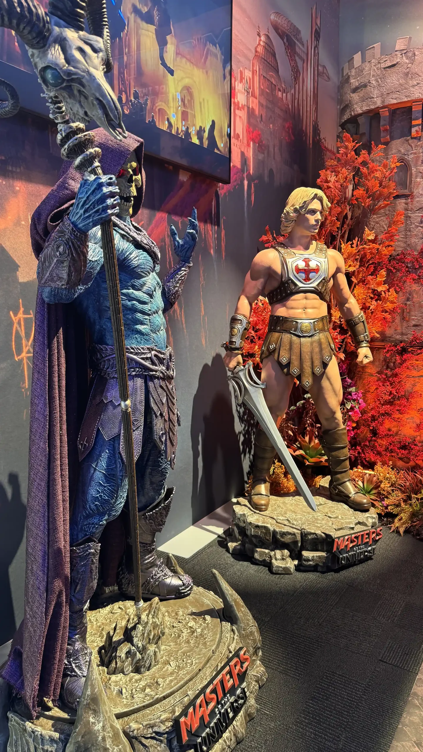 Mattel Creator Breakfast MOTU Chronicles and Core Toy Fair 2026 Booth Tour 1