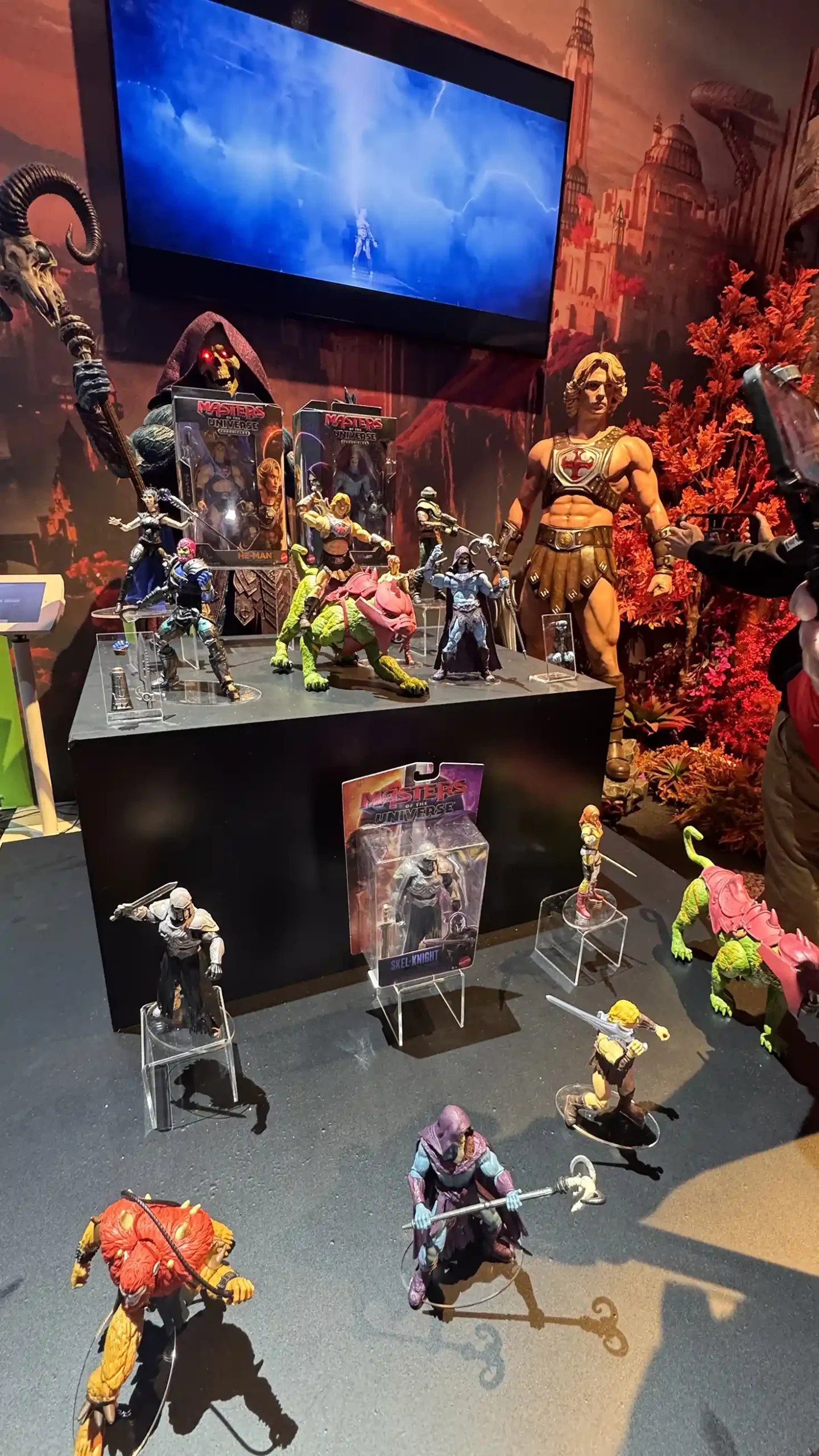 Mattel Creator Breakfast MOTU Chronicles and Core Toy Fair 2026 Booth Tour 42