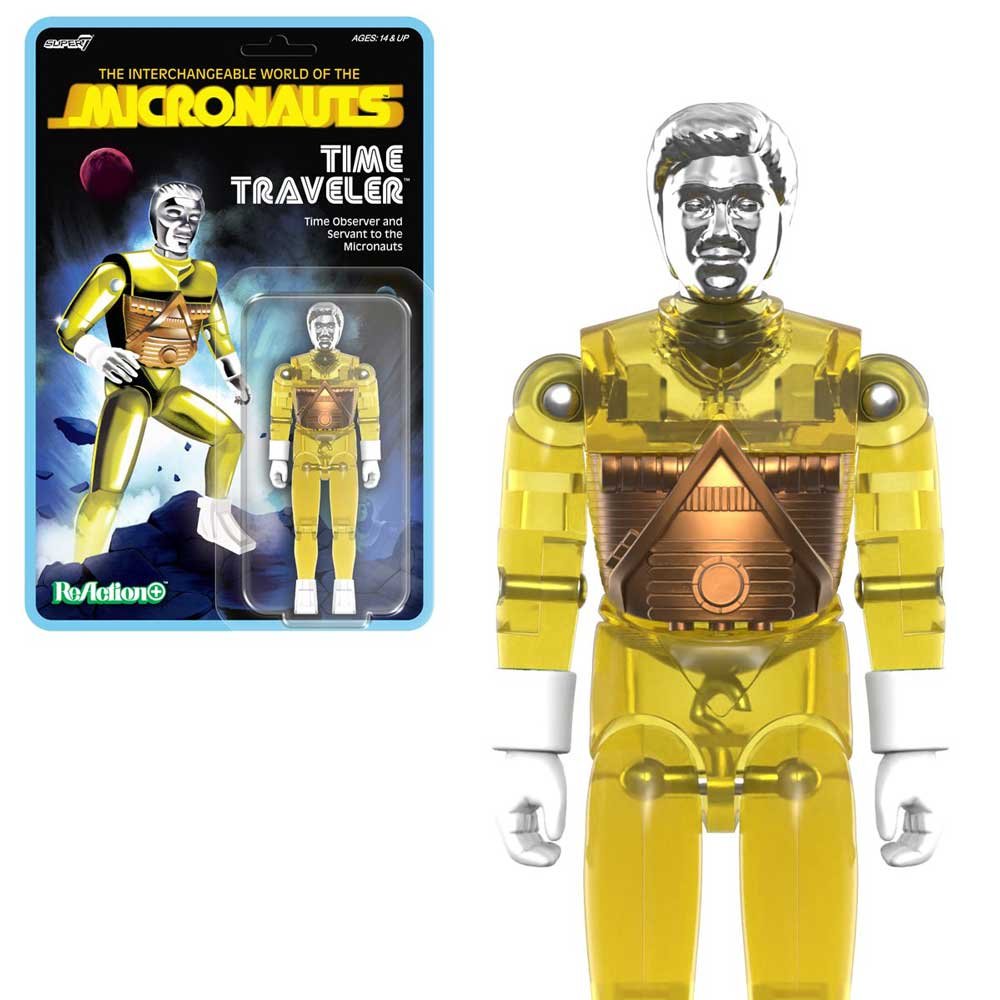Micronauts-Time-Traveler-(Translucent-Yellow)-ReAction+-Figure-1