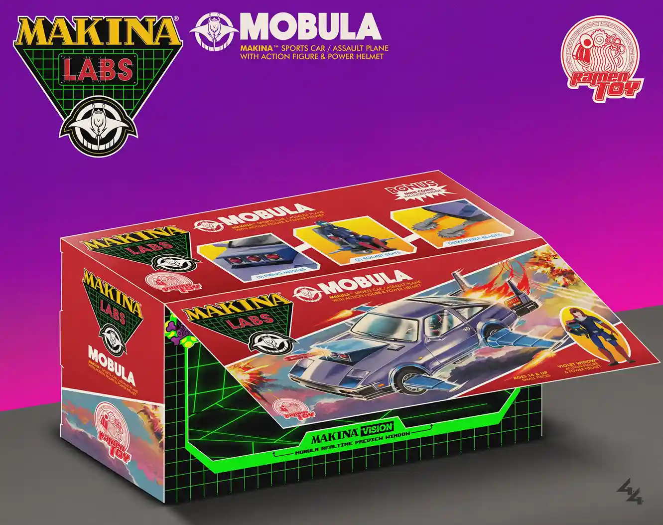 Mobula MAKINA LABS Box Art Reveal 2