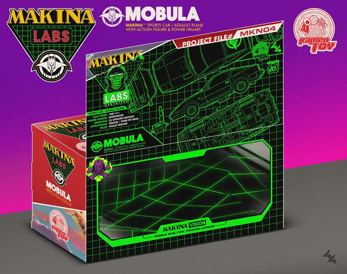 Mobula MAKINA LABS Box Art Reveal 3