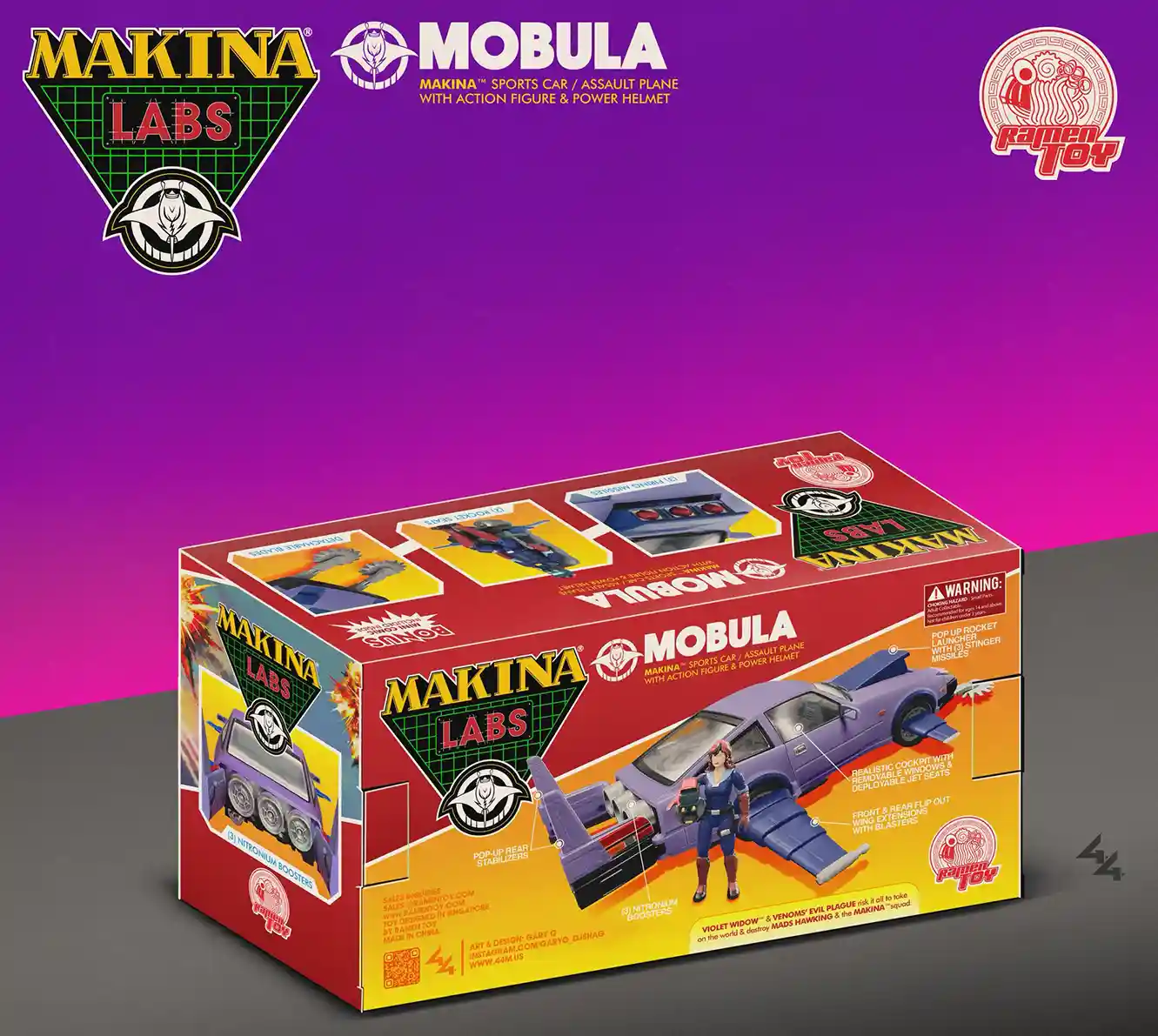 Mobula MAKINA LABS Box Art Reveal 4