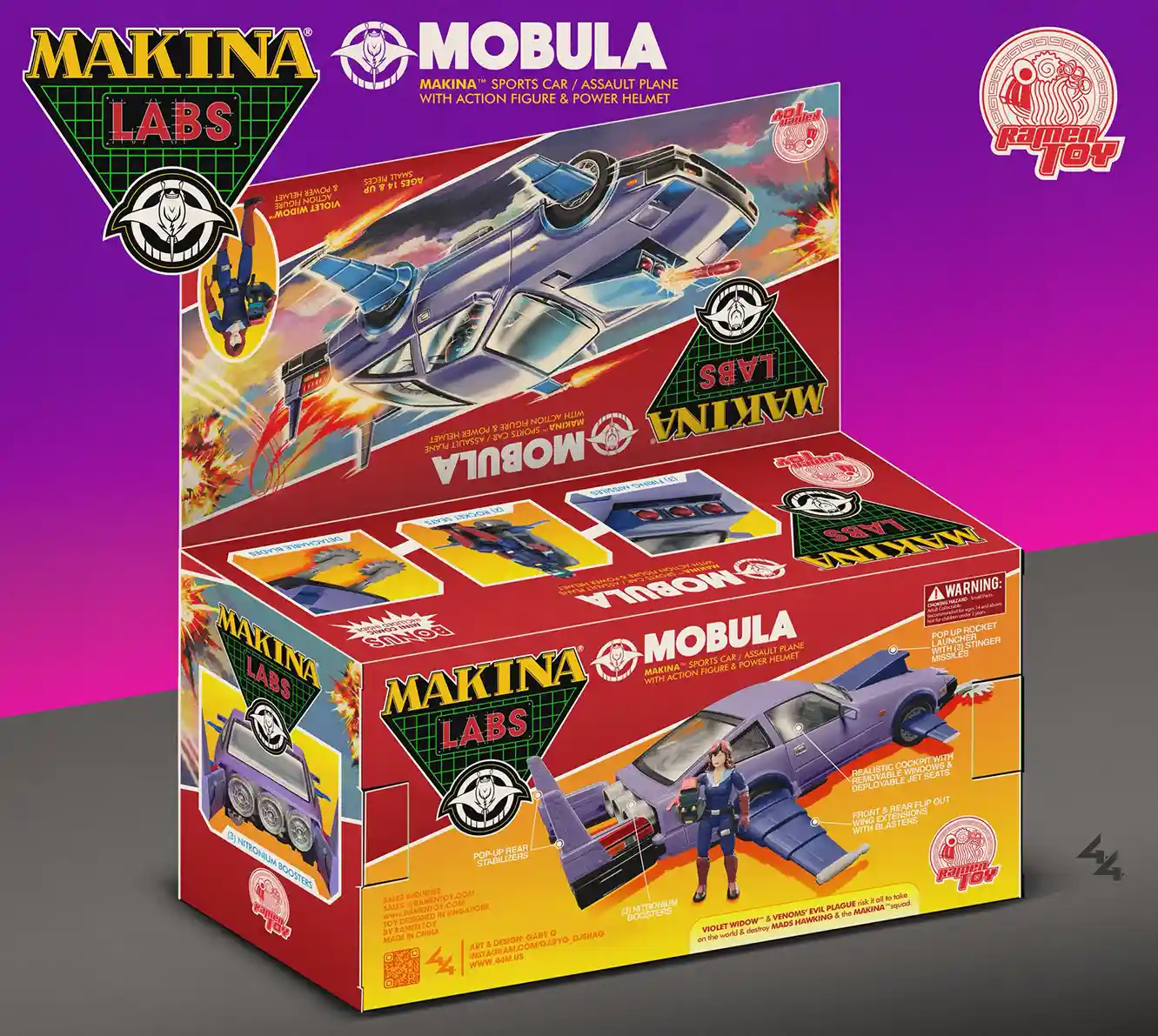 Mobula MAKINA LABS Box Art Reveal 5