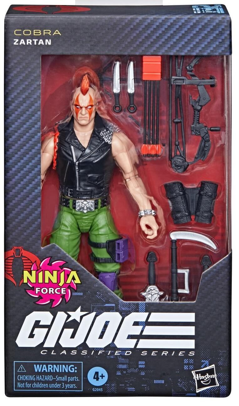 Ninja Forc Zartan GI Joe Classified Series Official 2