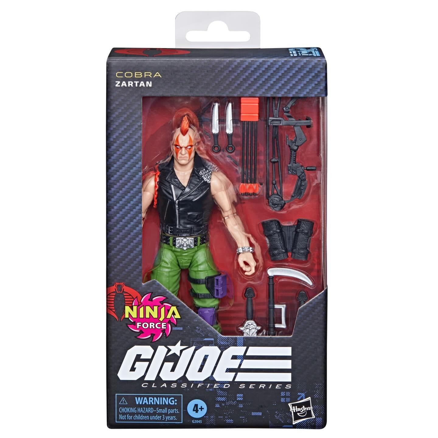 Ninja Forc Zartan GI Joe Classified Series Official 2