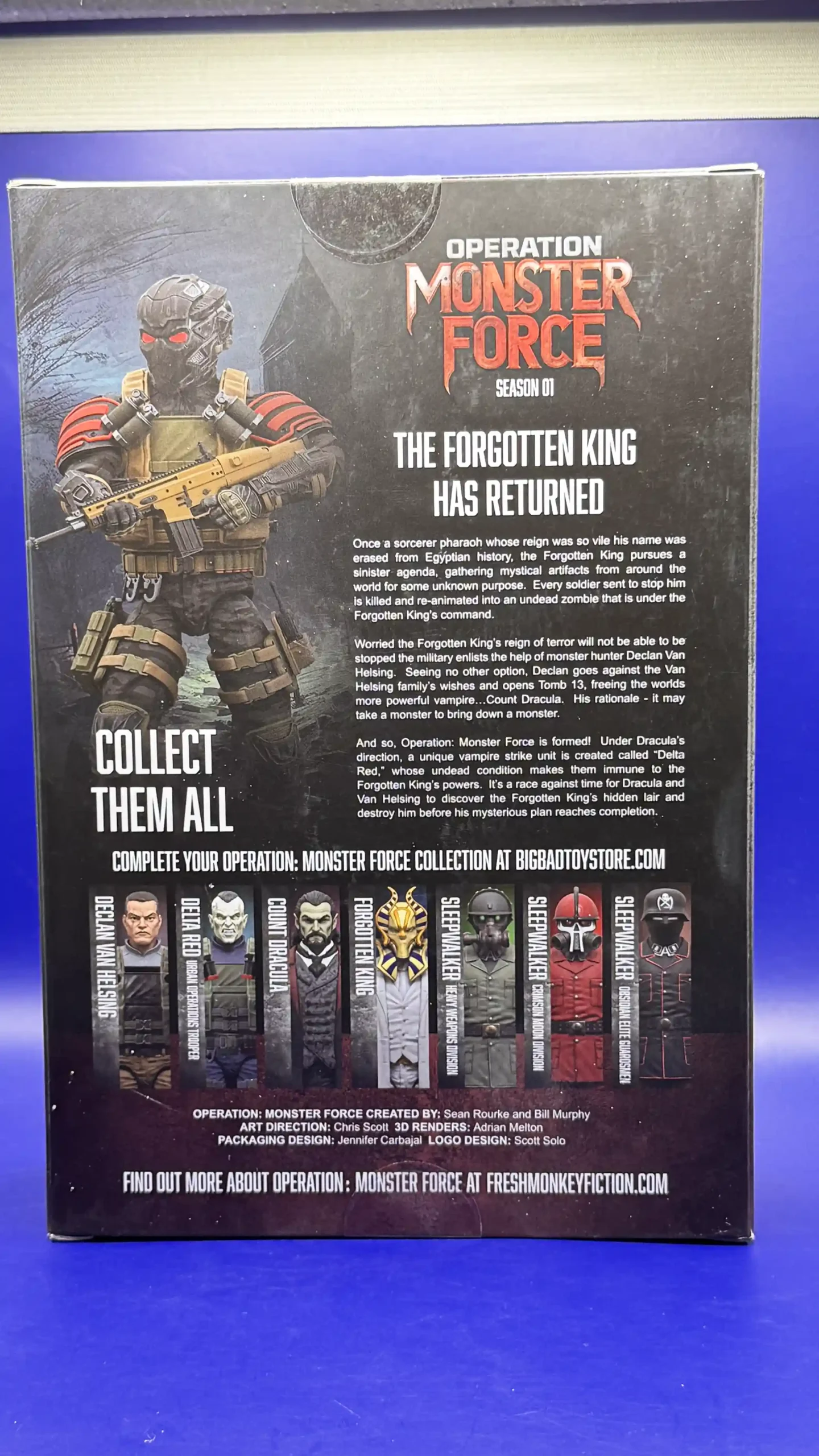 Operation Monster Force Delta Red Nocturnal Operations Trooper 24