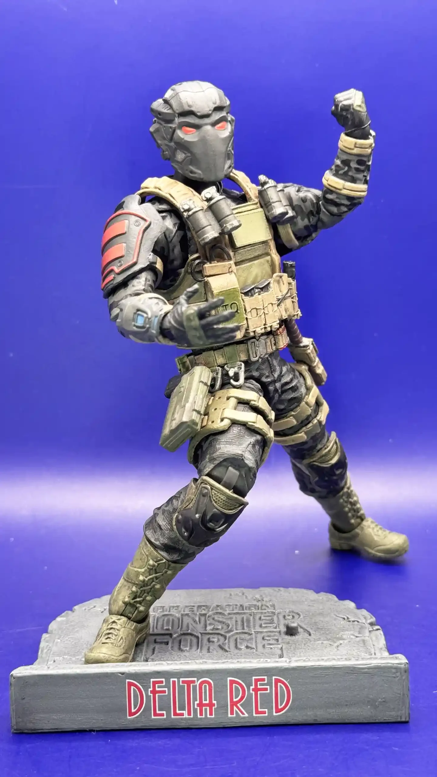 Operation Monster Force Delta Red Nocturnal Operations Trooper 7