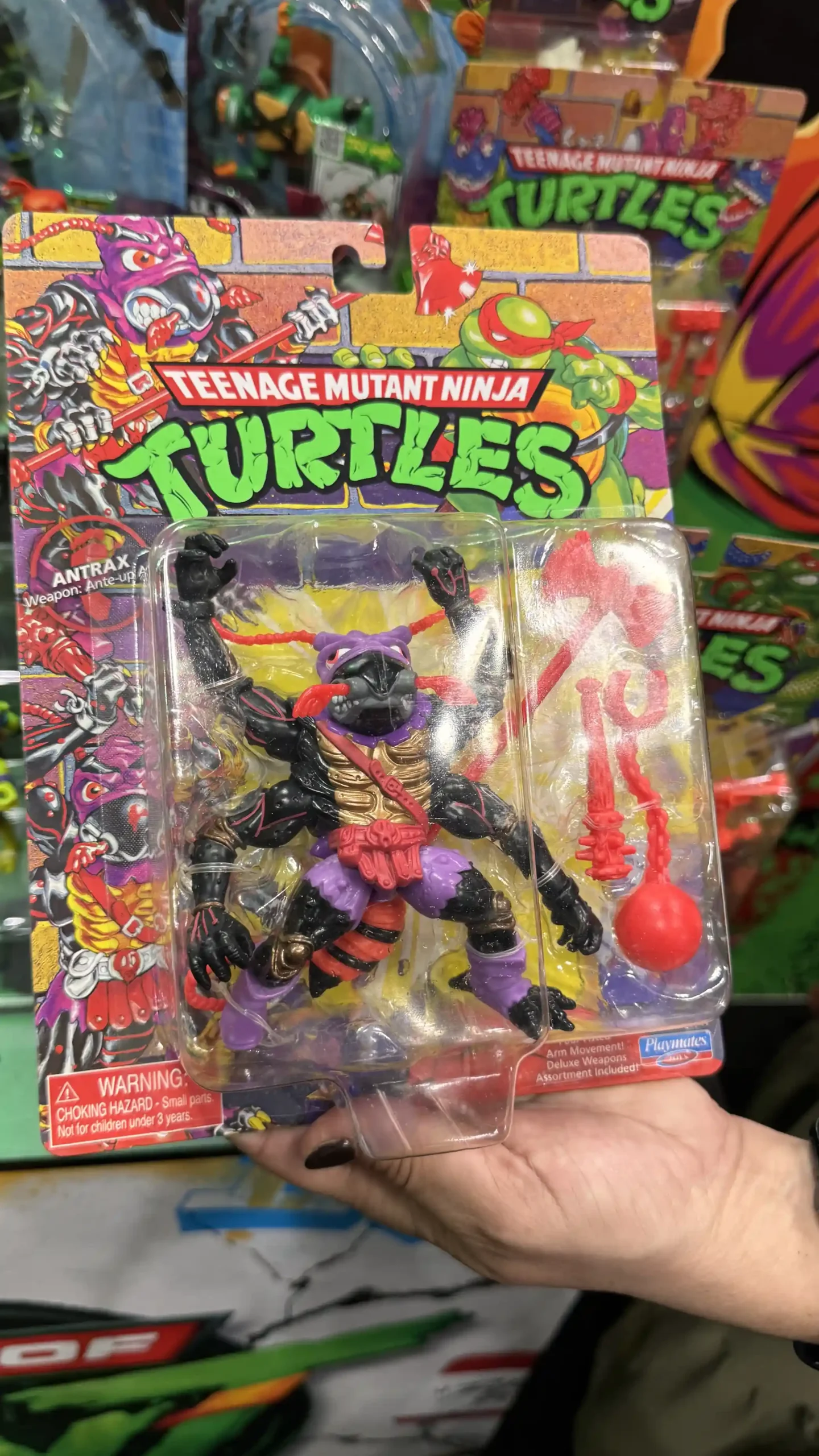 Playmates Teenage Mutant Ninja Turtle TMNT Classics Toy Fair Booth Tour 3