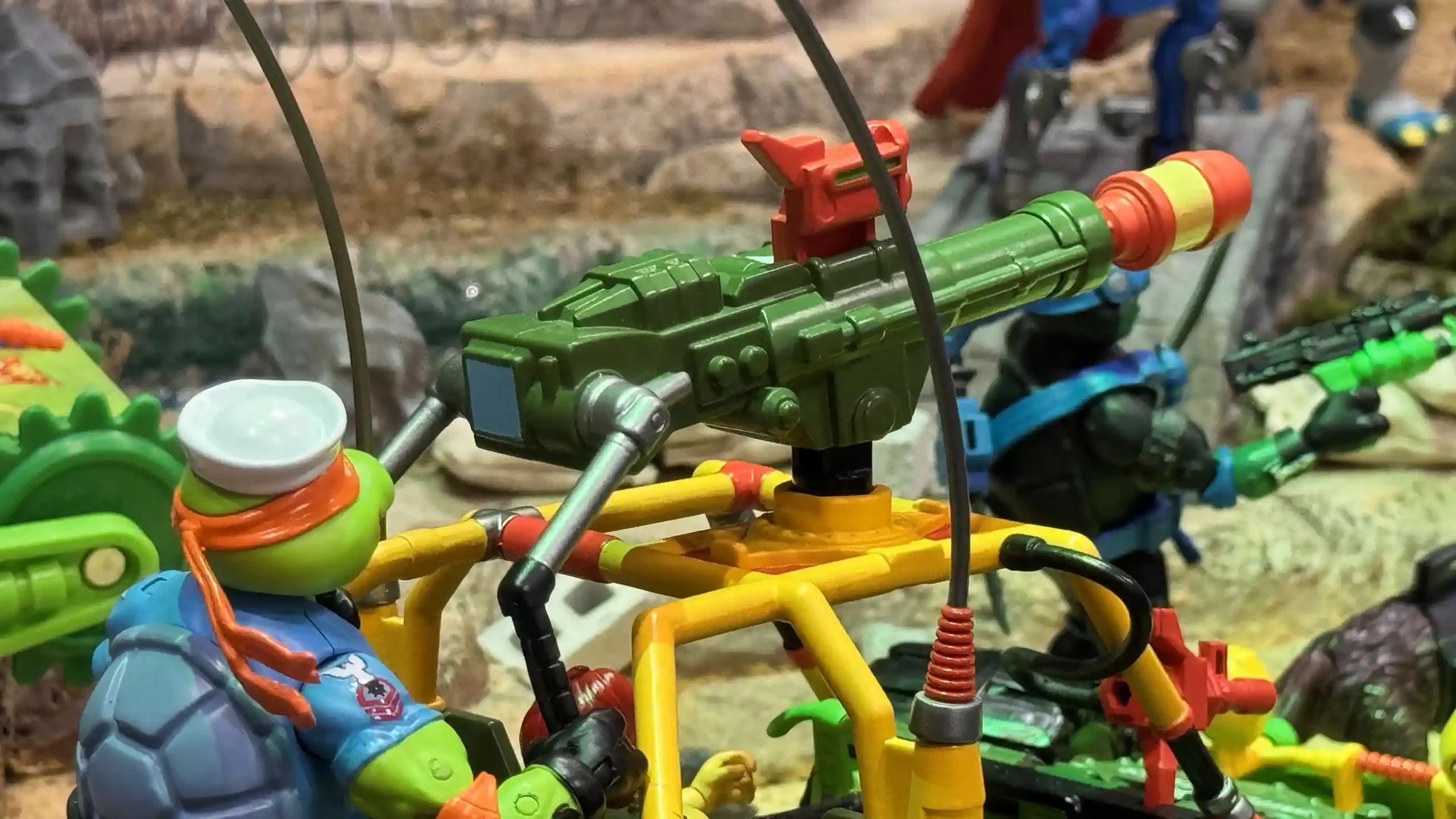 Playmates Teenage Mutant Ninja Turtle TMNT GI Joe Crossover Toy Fair Booth Tour 11