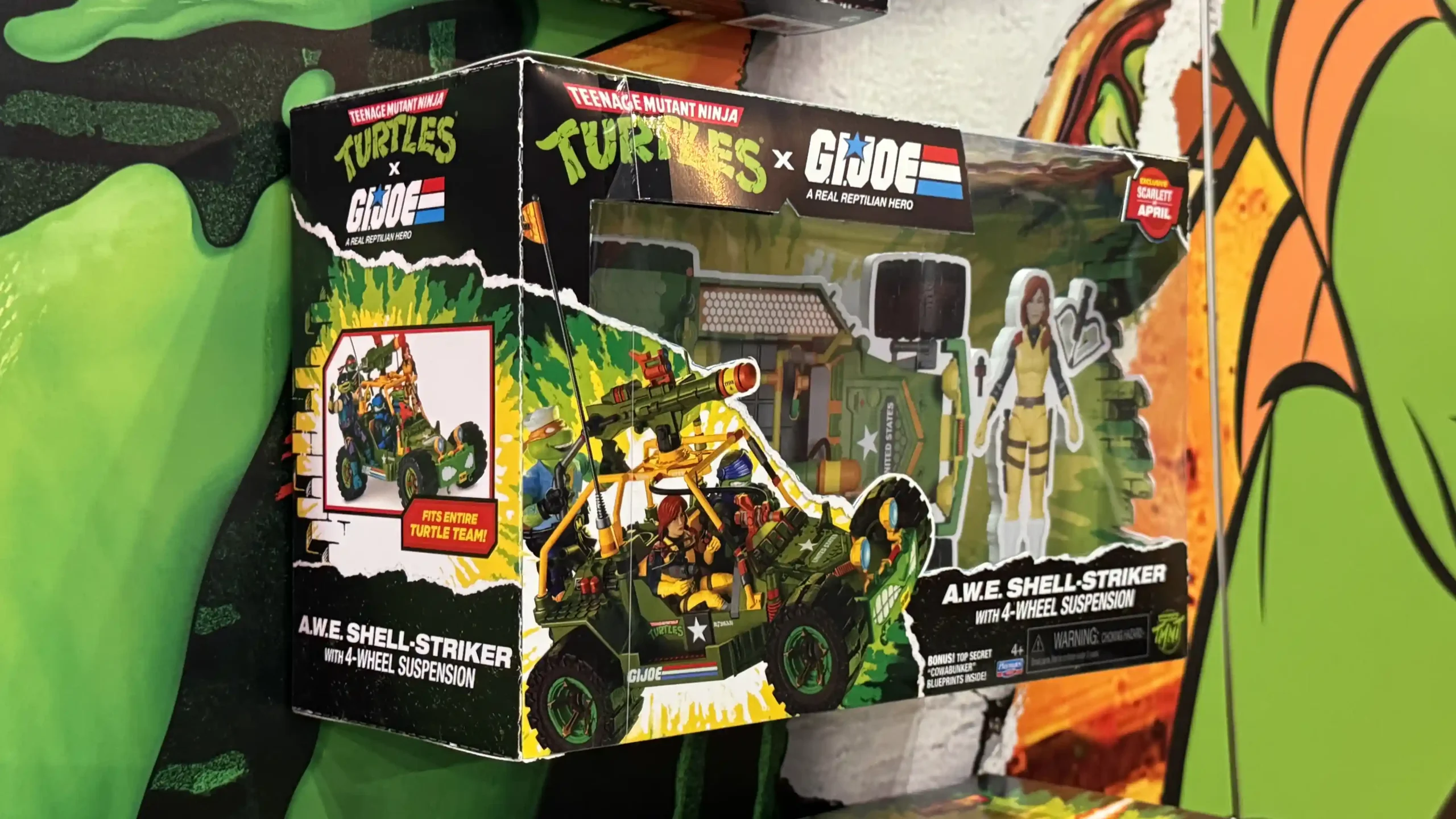 Playmates Teenage Mutant Ninja Turtle TMNT GI Joe Crossover Toy Fair Booth Tour 26