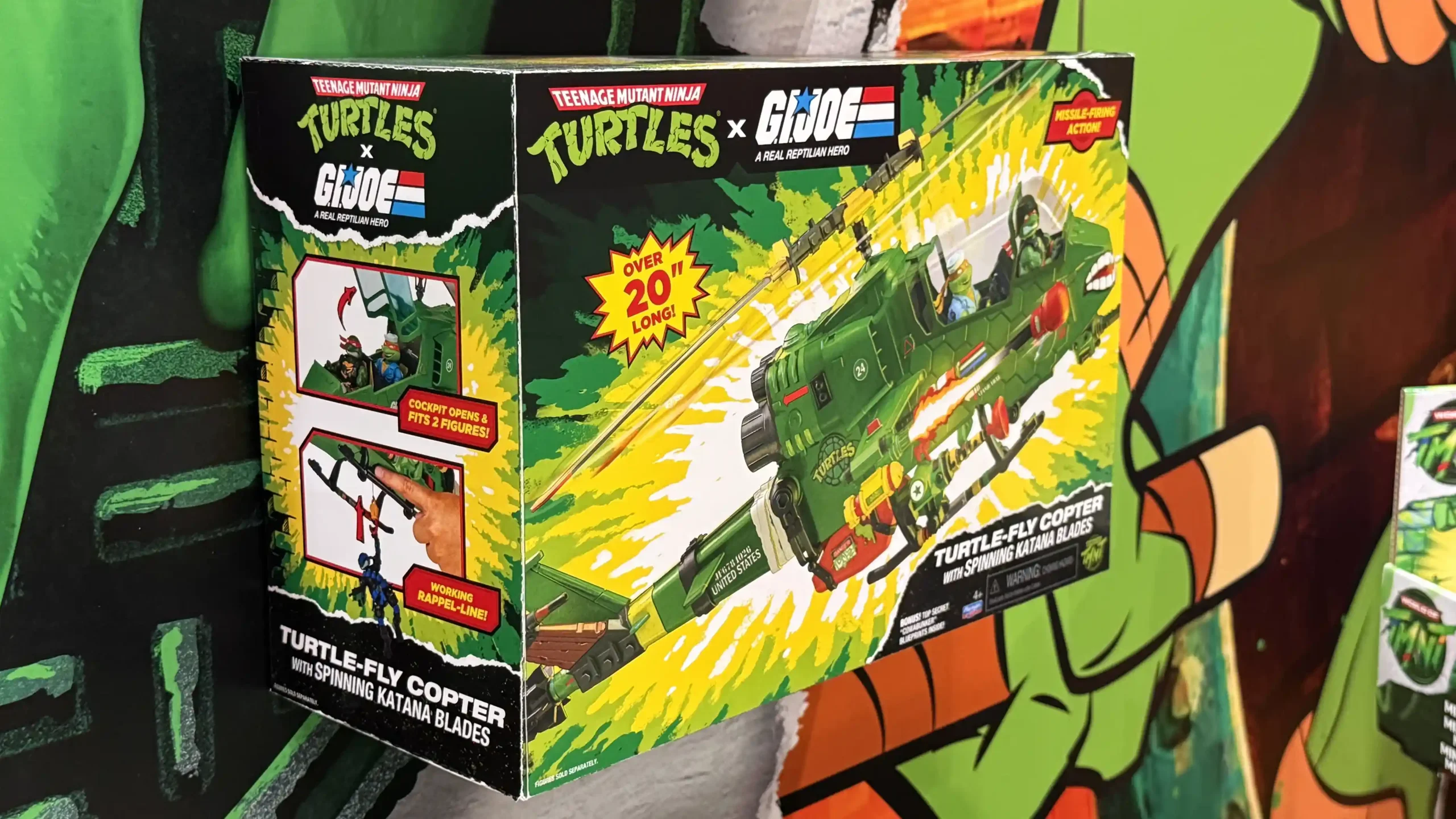 Playmates Teenage Mutant Ninja Turtle TMNT GI Joe Crossover Toy Fair Booth Tour 27