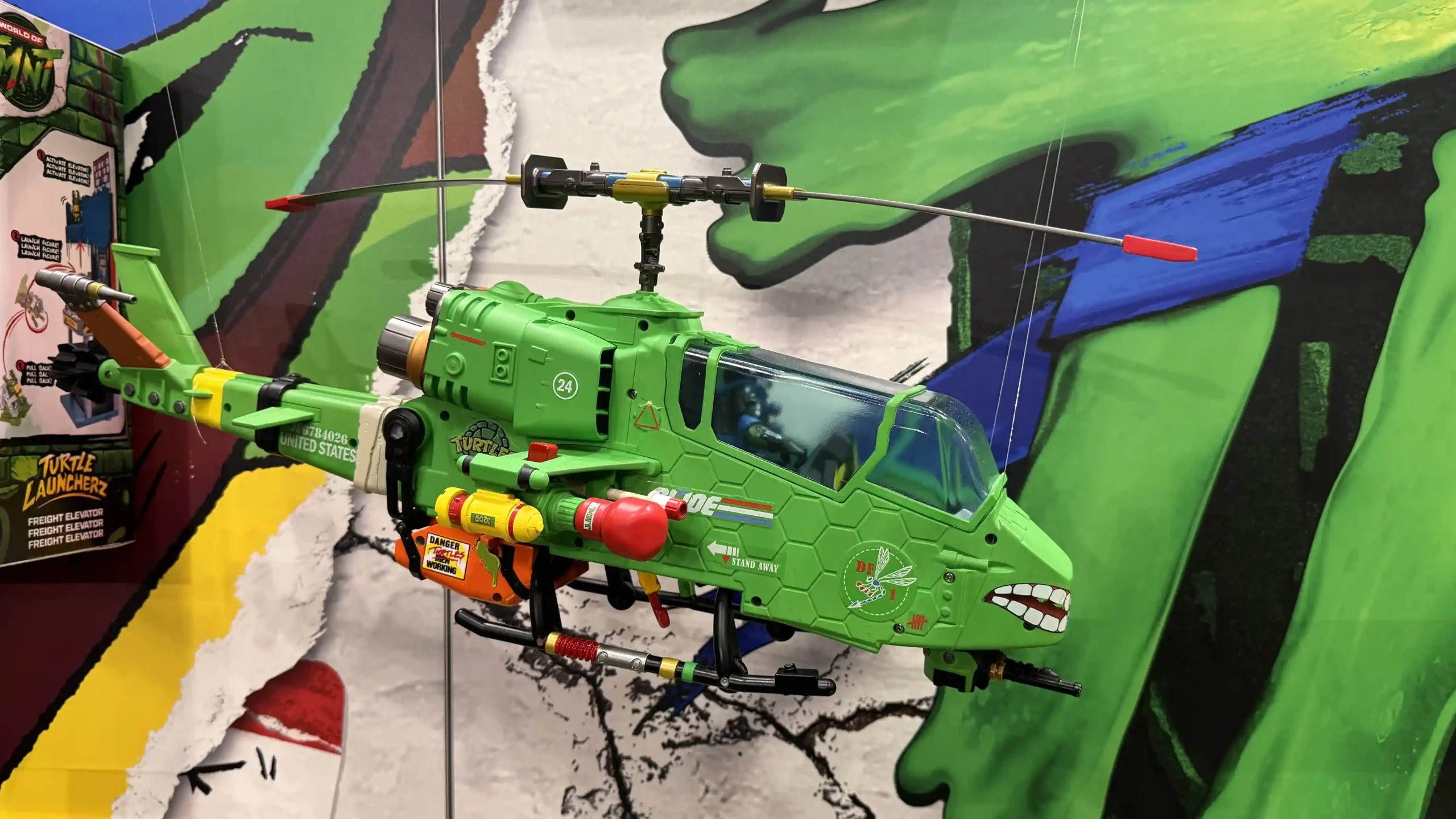 Playmates Teenage Mutant Ninja Turtle TMNT GI Joe Crossover Toy Fair Booth Tour 31