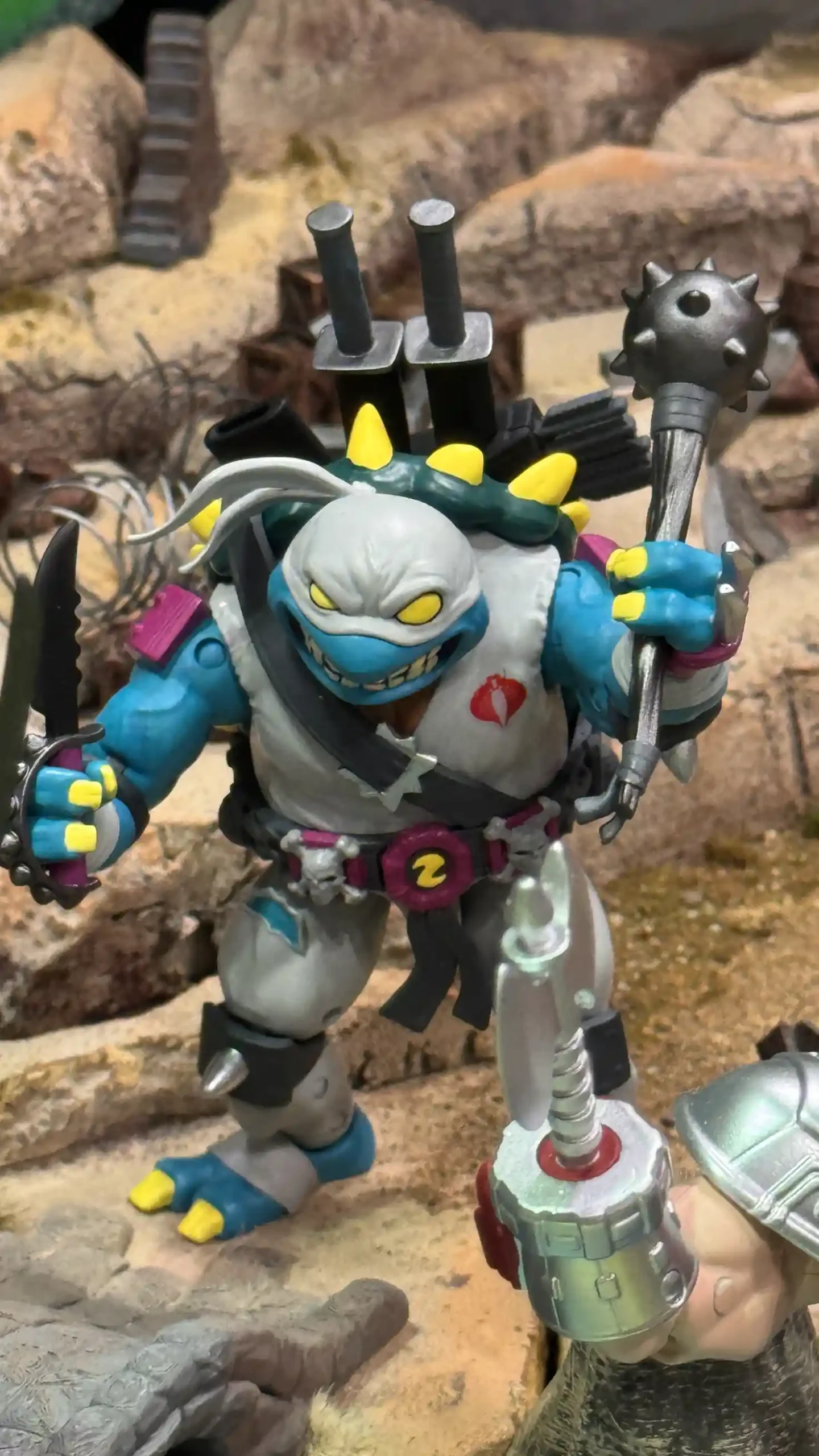 Playmates Teenage Mutant Ninja Turtle TMNT GI Joe Crossover Toy Fair Booth Tour 38