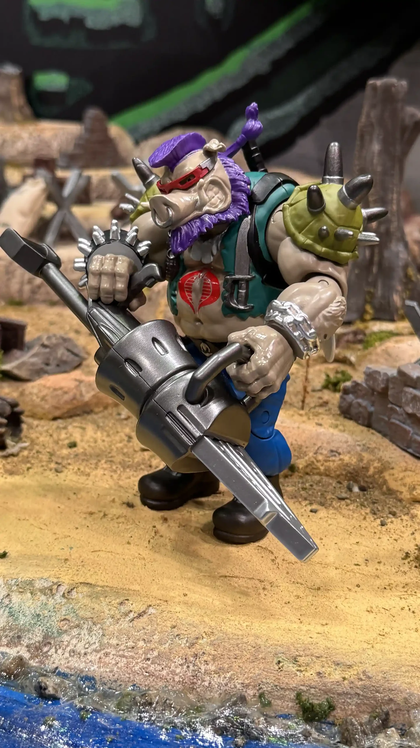 Playmates Teenage Mutant Ninja Turtle TMNT GI Joe Crossover Toy Fair Booth Tour 47