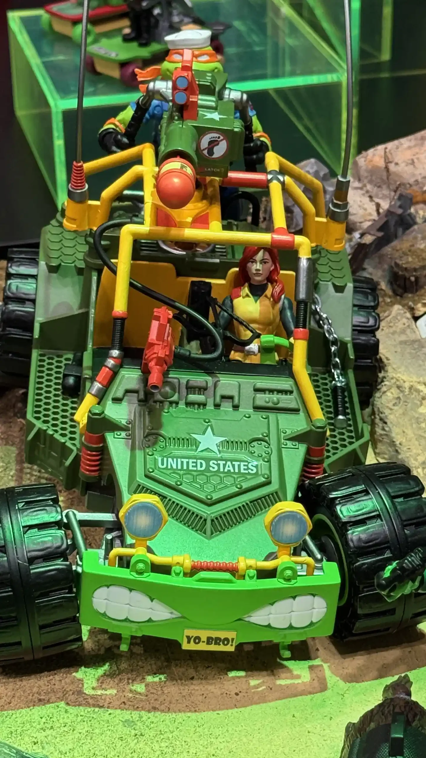 Playmates Teenage Mutant Ninja Turtle TMNT GI Joe Crossover Toy Fair Booth Tour 5