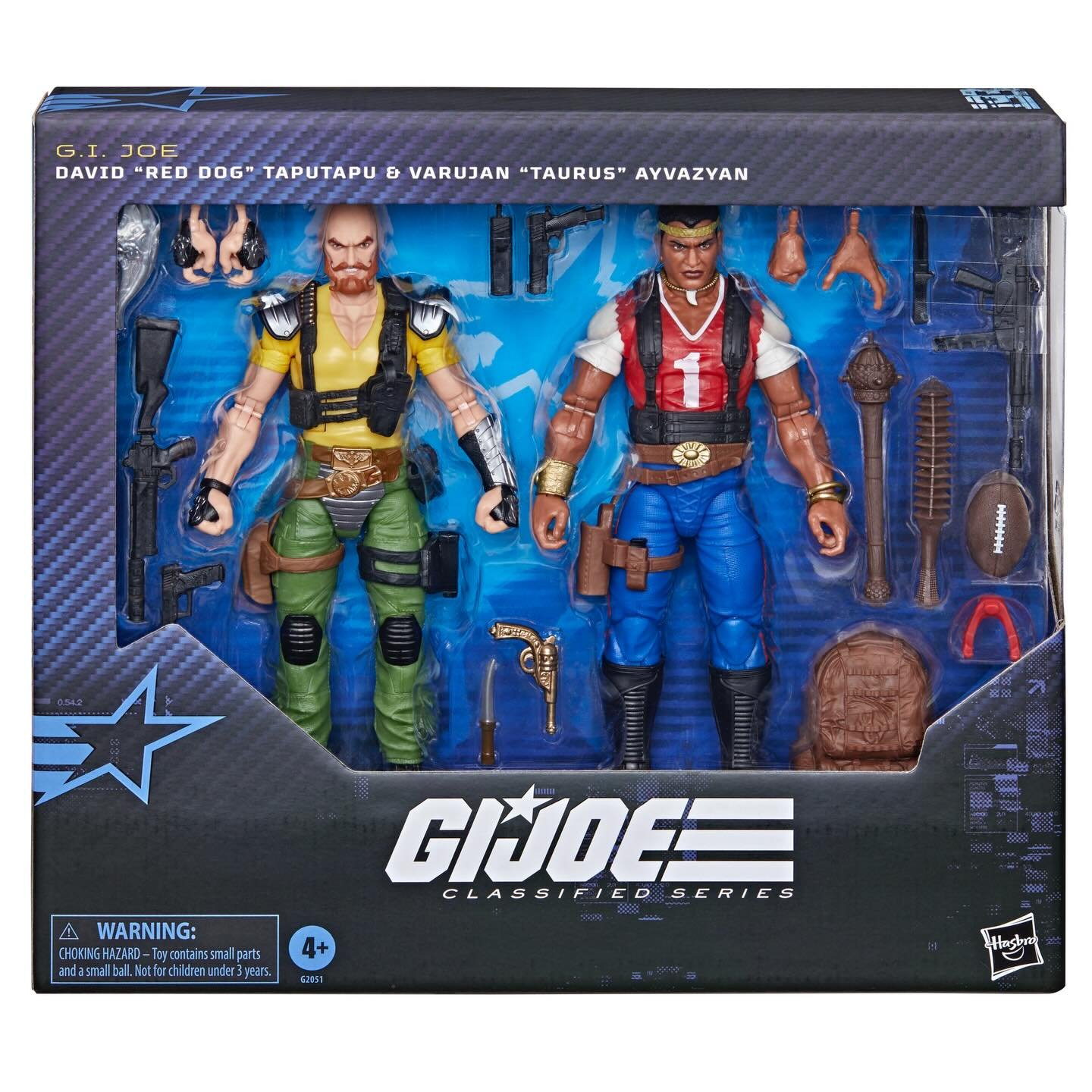 Red Dog Taurus 2-Pack GI Joe Classified Series Official 2