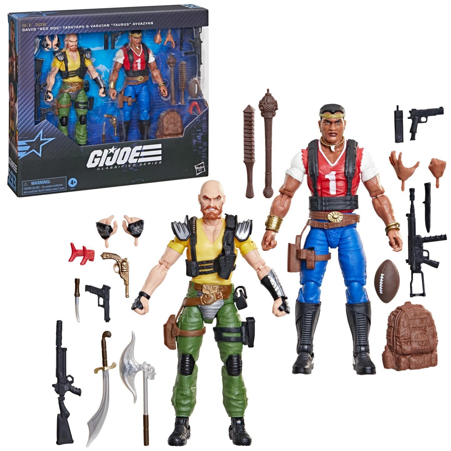 Red Dog Taurus 2-Pack GI Joe Classified Series Official 4